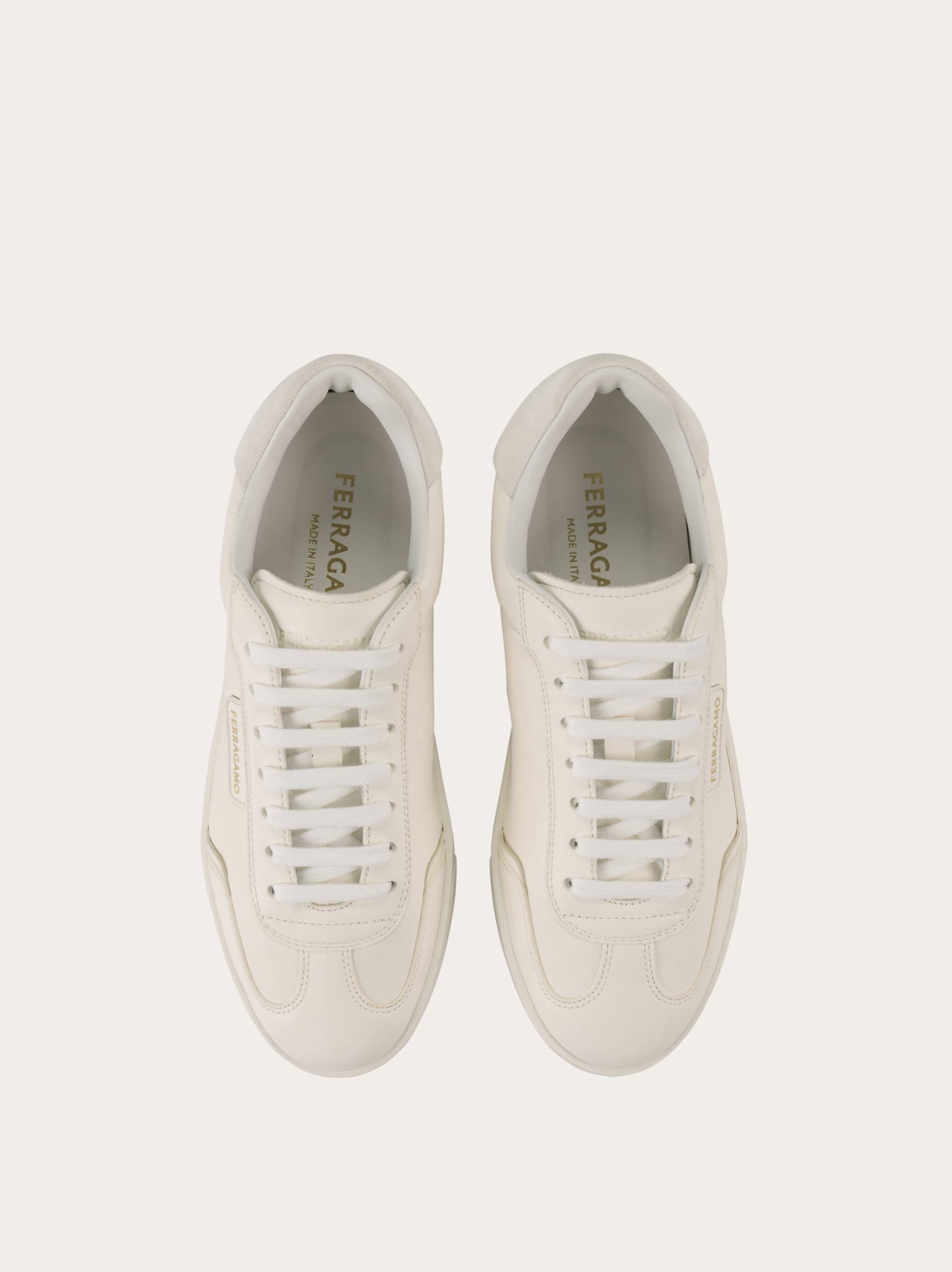 Ferragamo Damen Low-top-sneaker Weiß Größe 35.5 