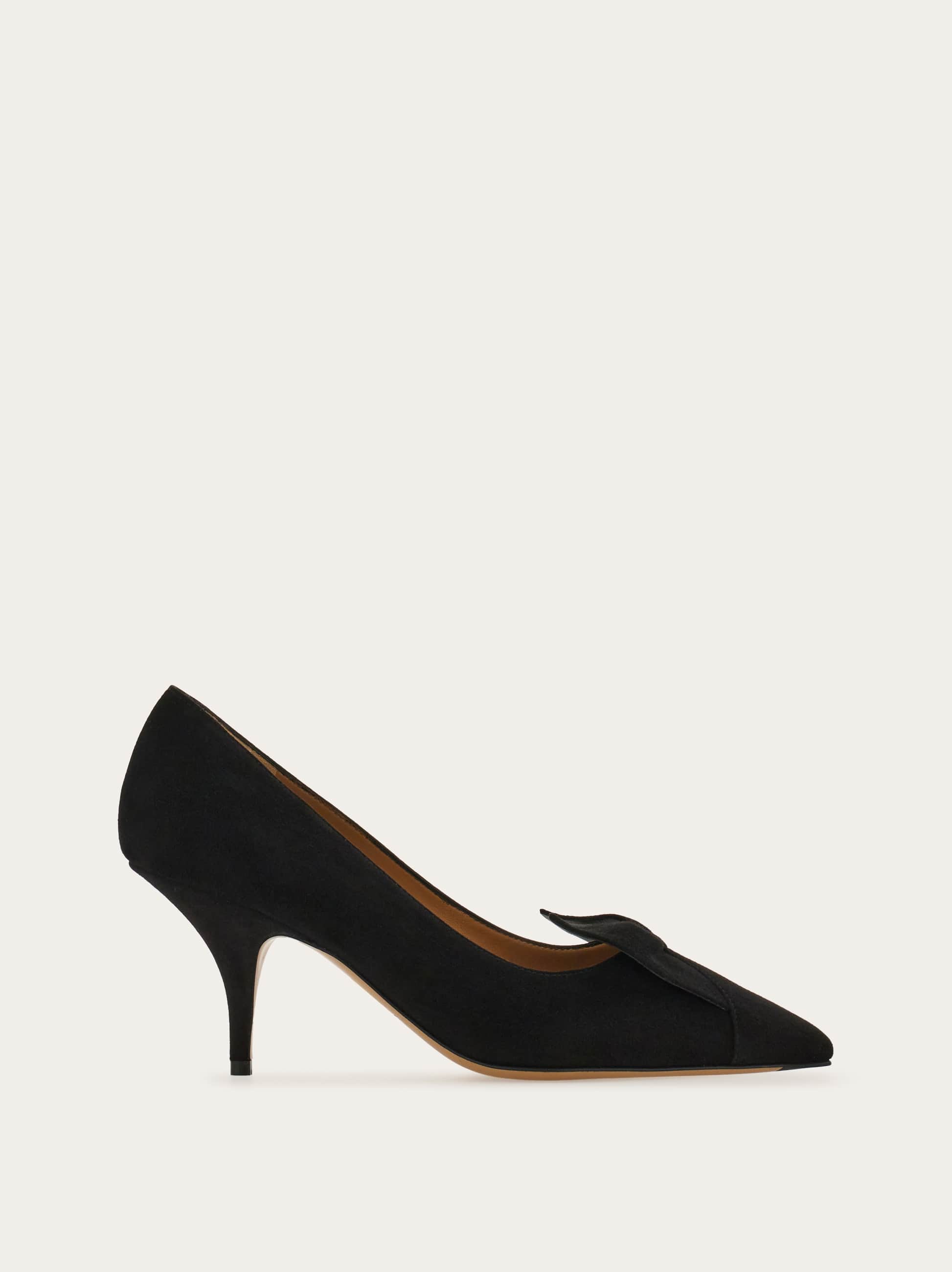 Ferragamo Donna Décolleté con fiocco Nero Taglia 35