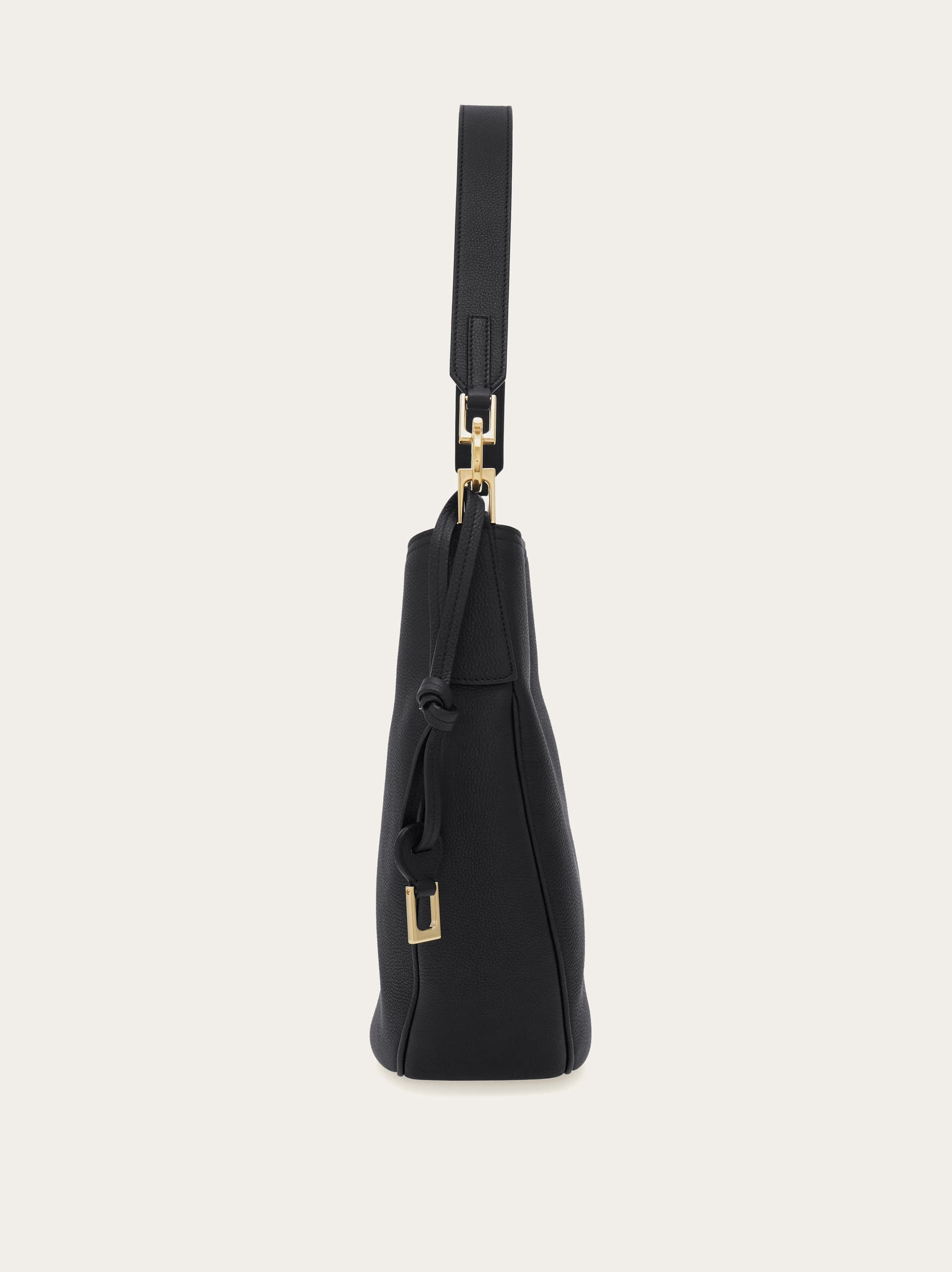  Ferragamo Damen Hobo-tasche (m) Schwarz 