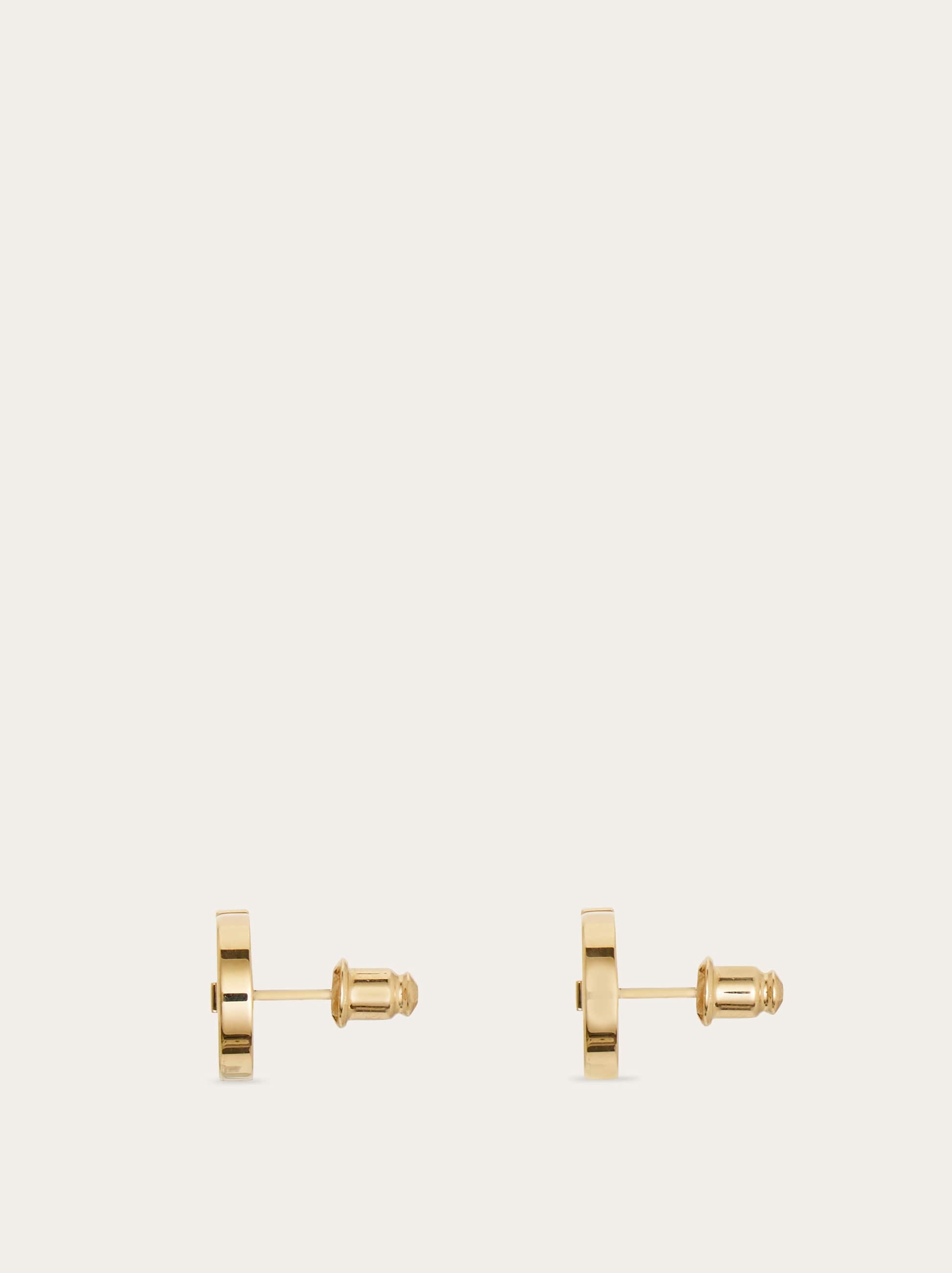  Ferragamo Damen Doppel-gancini Ohrringe Gold 