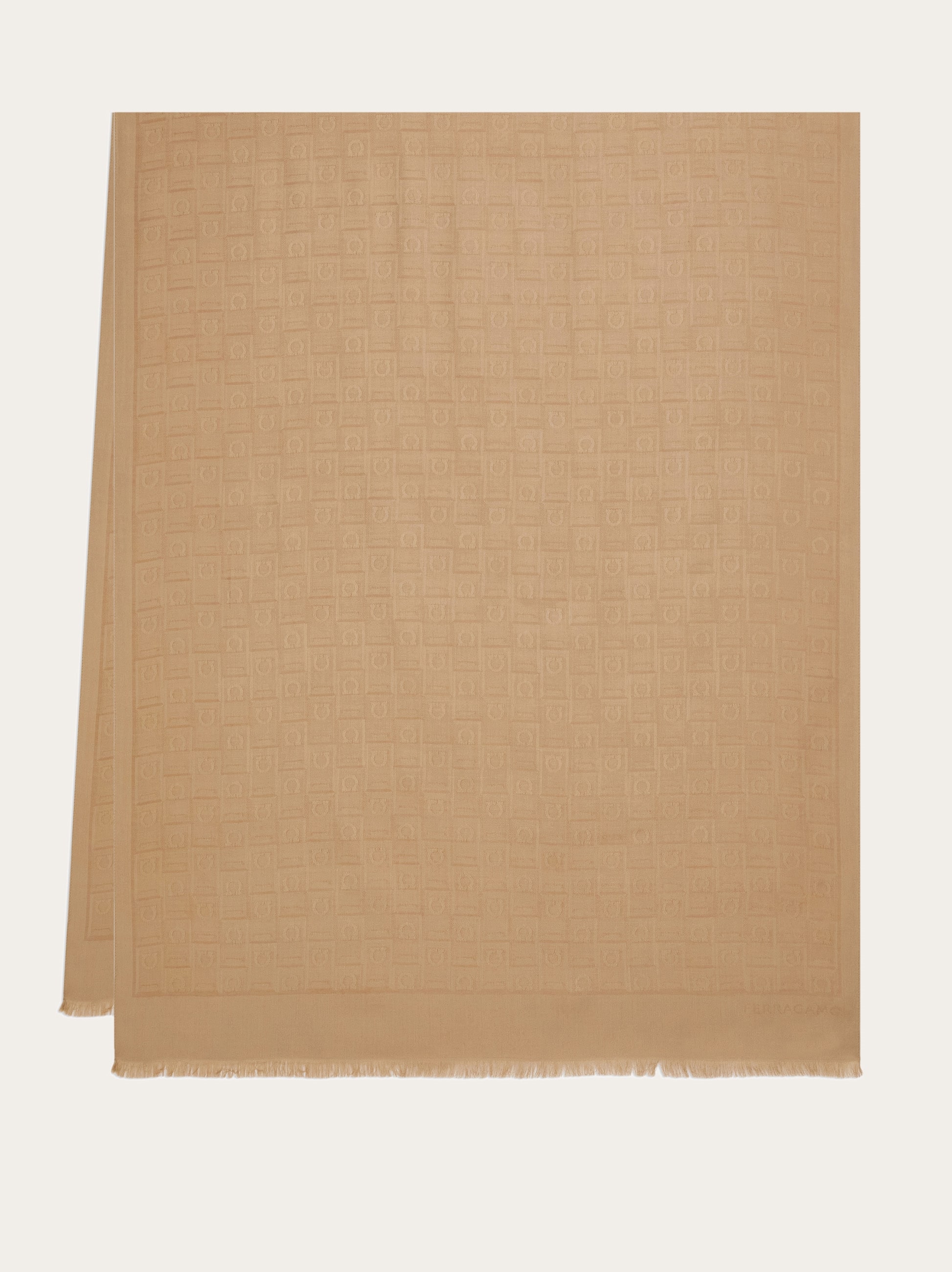 Ferragamo Donna Stola Ferragamo Monogram Beige