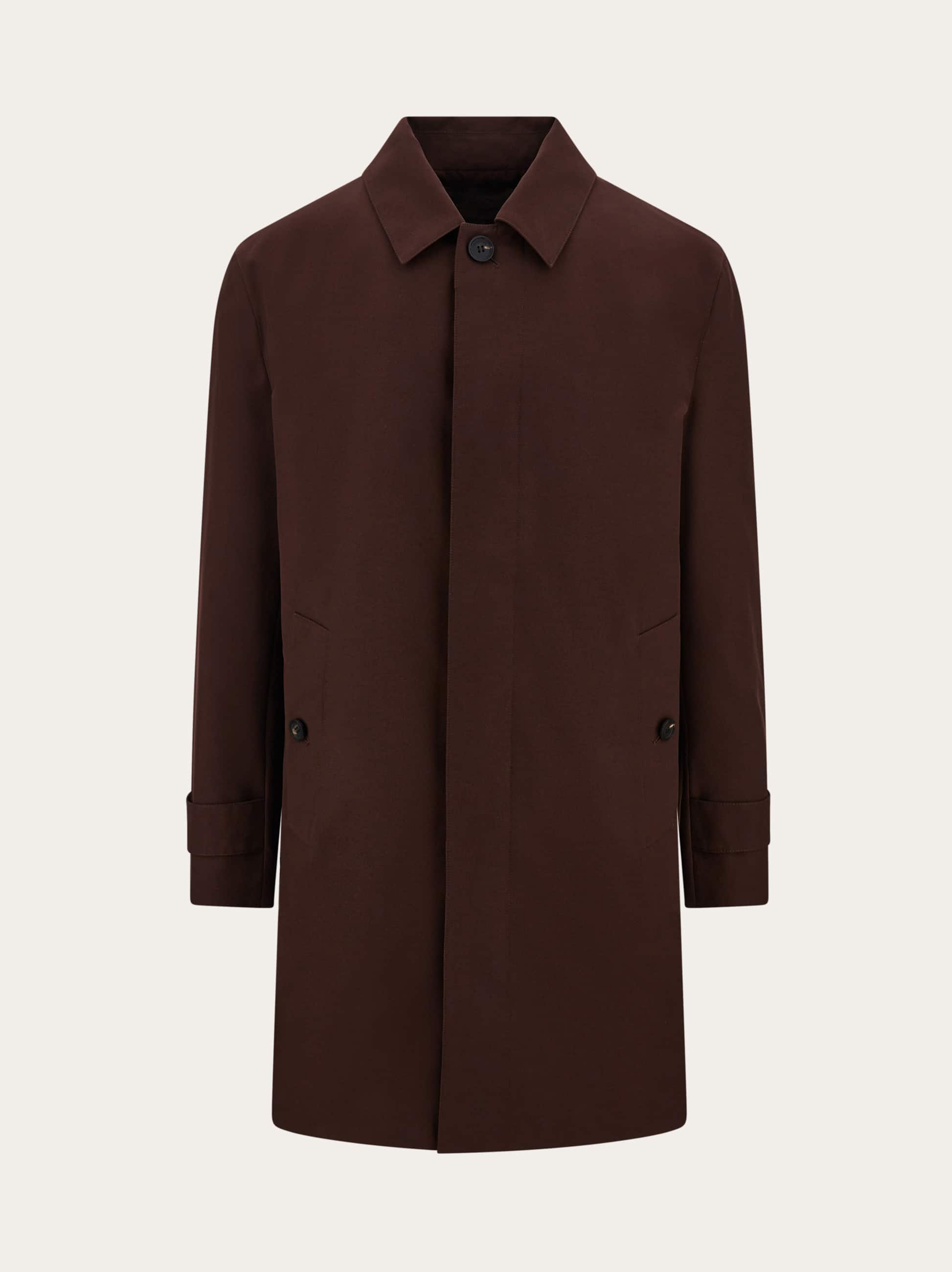 Ferragamo Uomo Trench Marrone