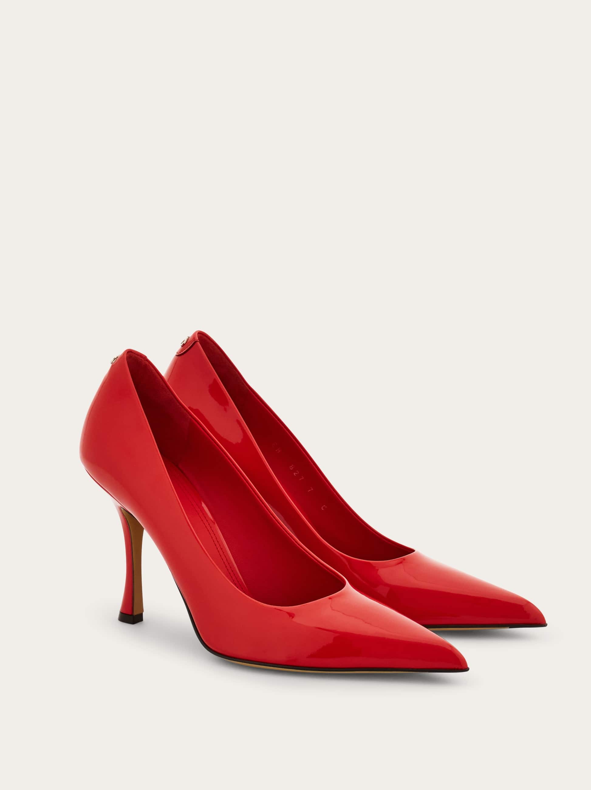  Ferragamo Damen Pumps Rot Größe 35.5 