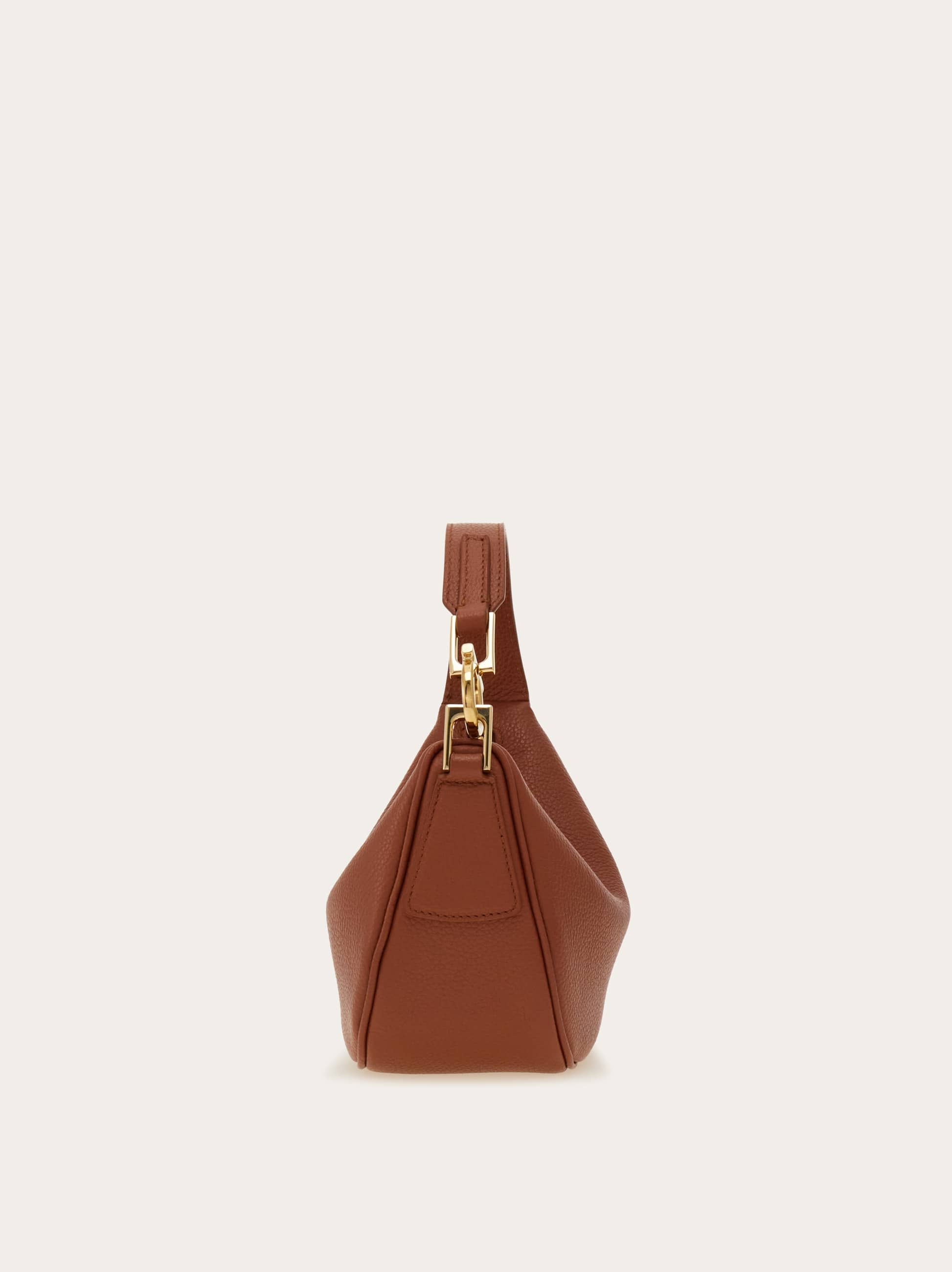 FERRAGAMO NORTH-SOUTH HOBO BAG (XS)
