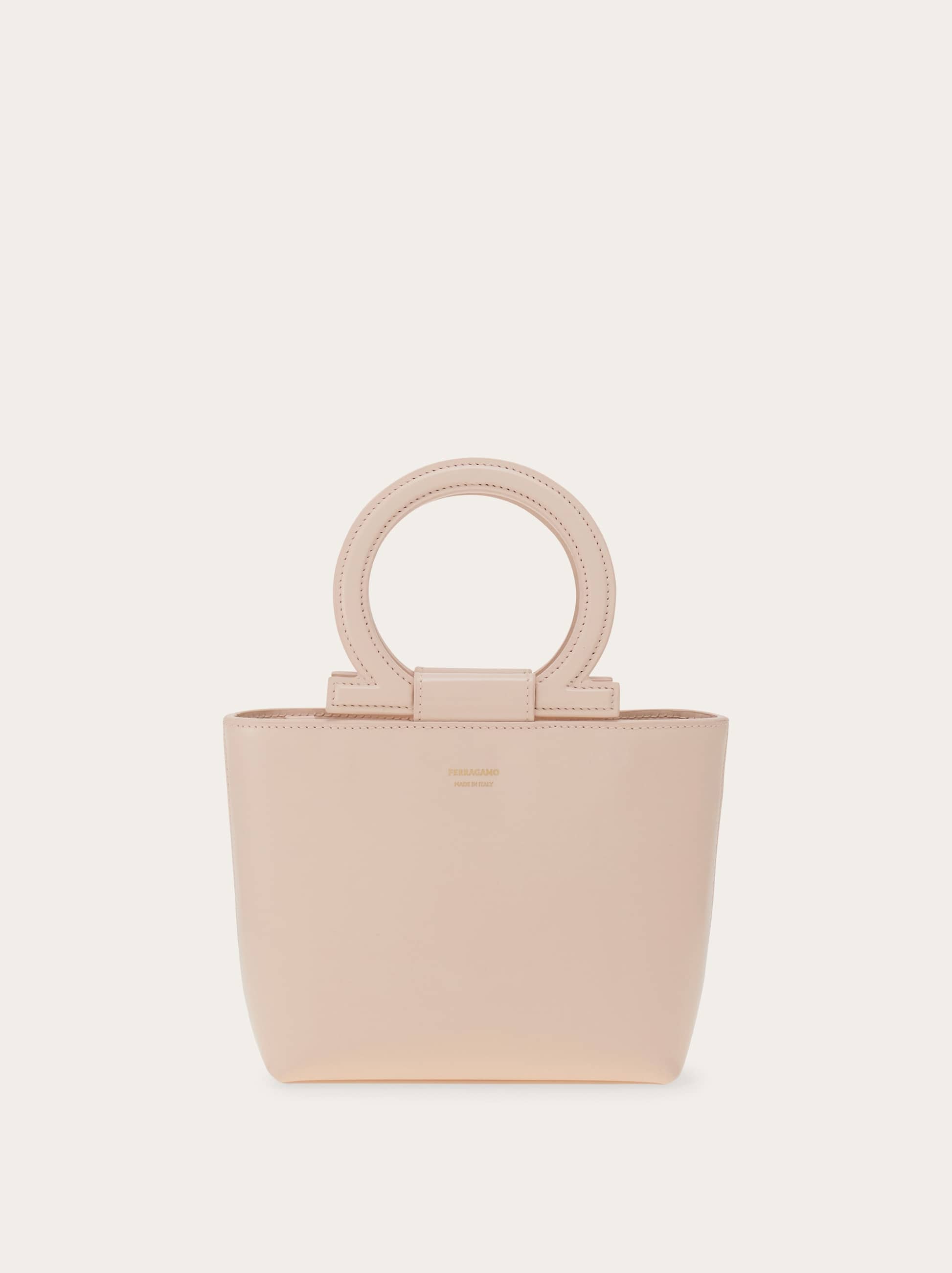 Ferragamo Donna Mini secchiello Gancini Rosa