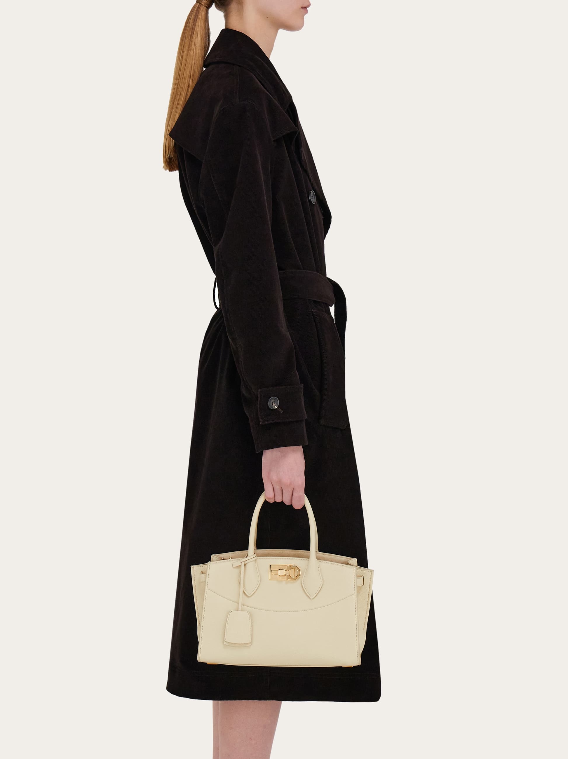 Ferragamo Studio Medium Soft Leather Bag