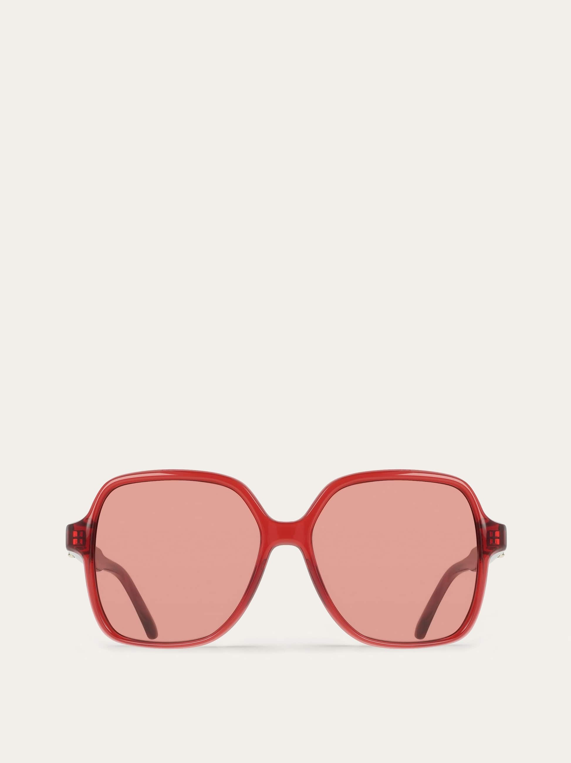 Ferragamo Donna Occhiale da sole Rosso