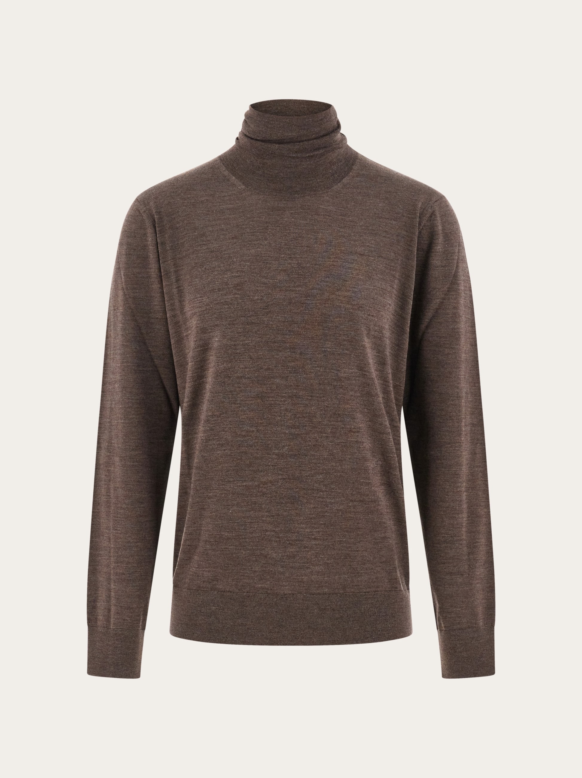 Ferragamo Uomo Maglia collo alto Grigio