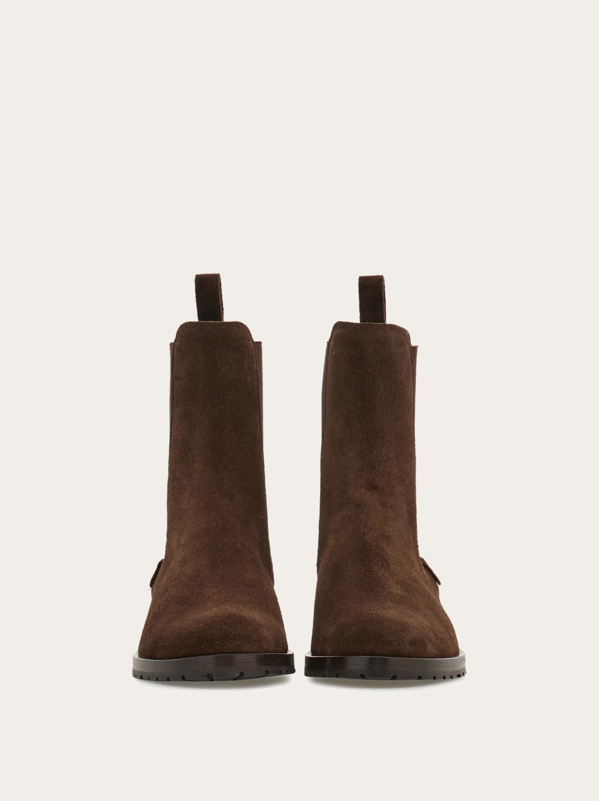  Ferragamo Damen Chelsea-boot Braun Größe 36 