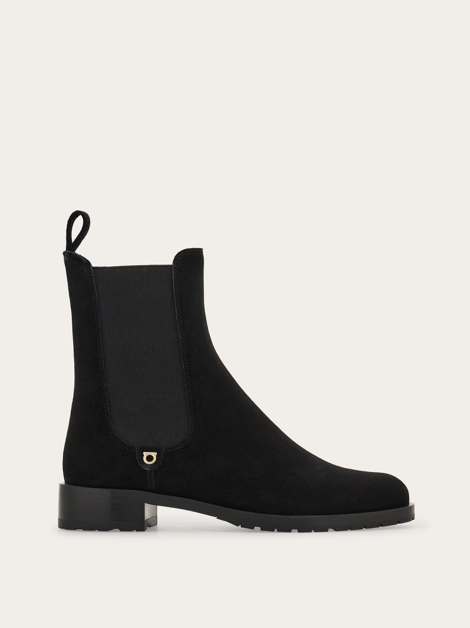 Ferragamo Chelsea Boot In Black