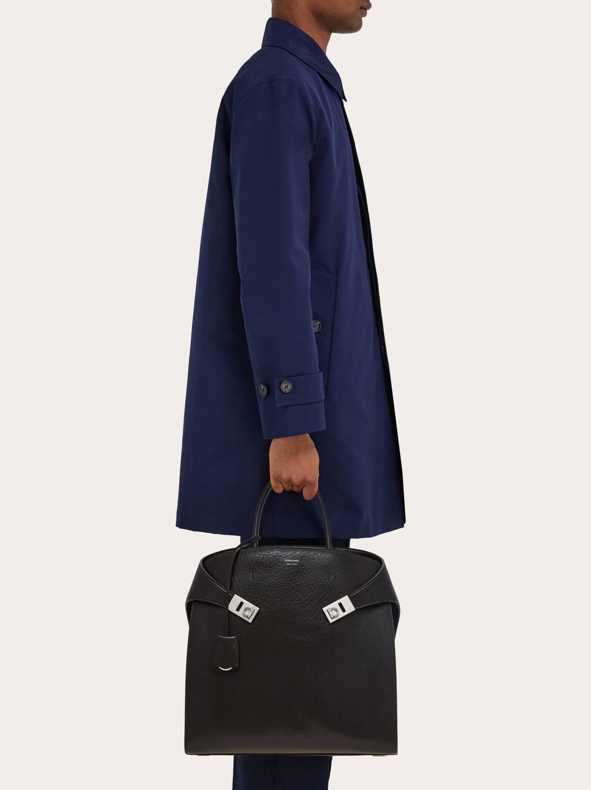  Ferragamo Herren Totebag Hug Braun 