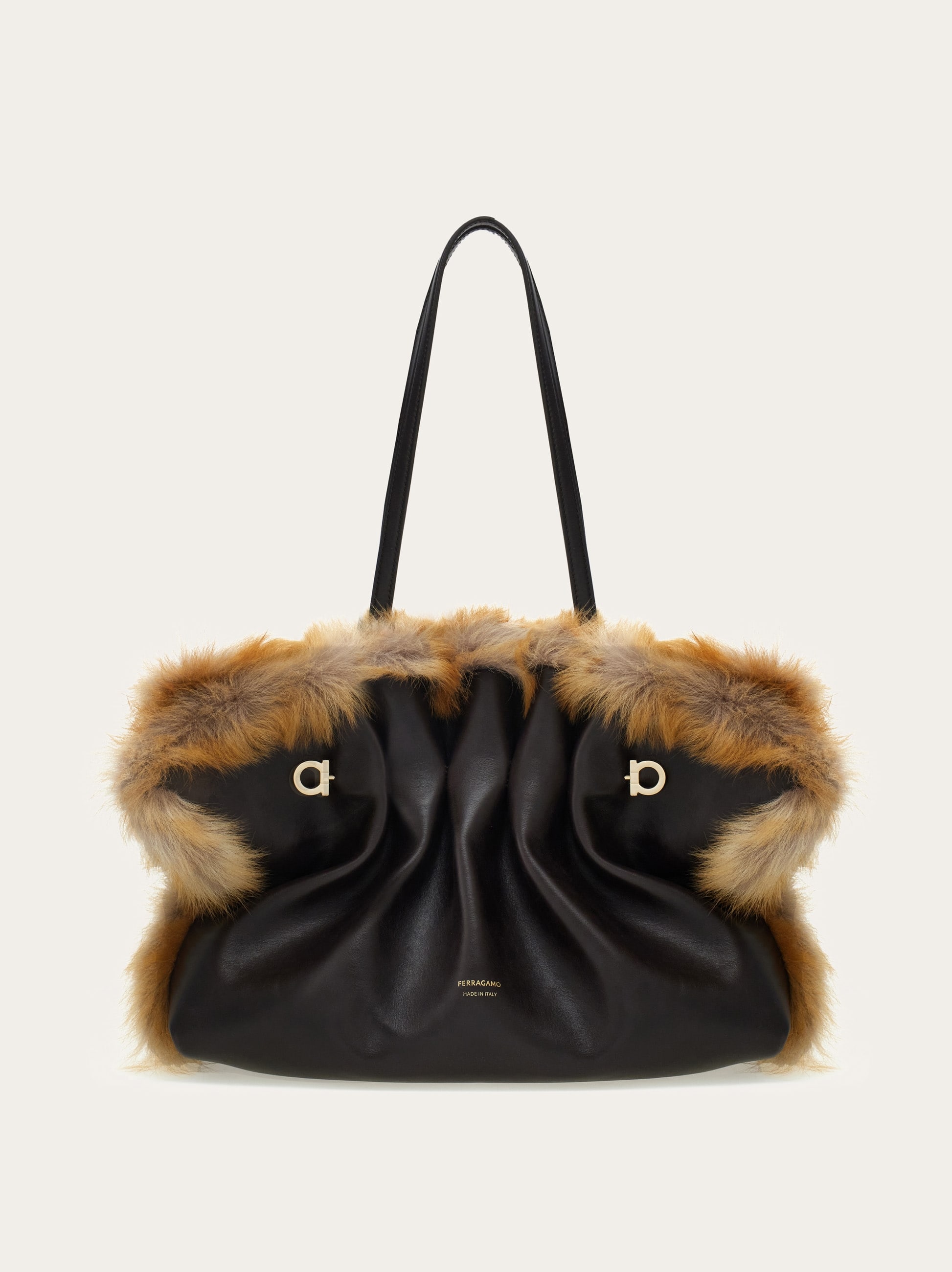 Ferragamo Soft-bag (m) In Brown