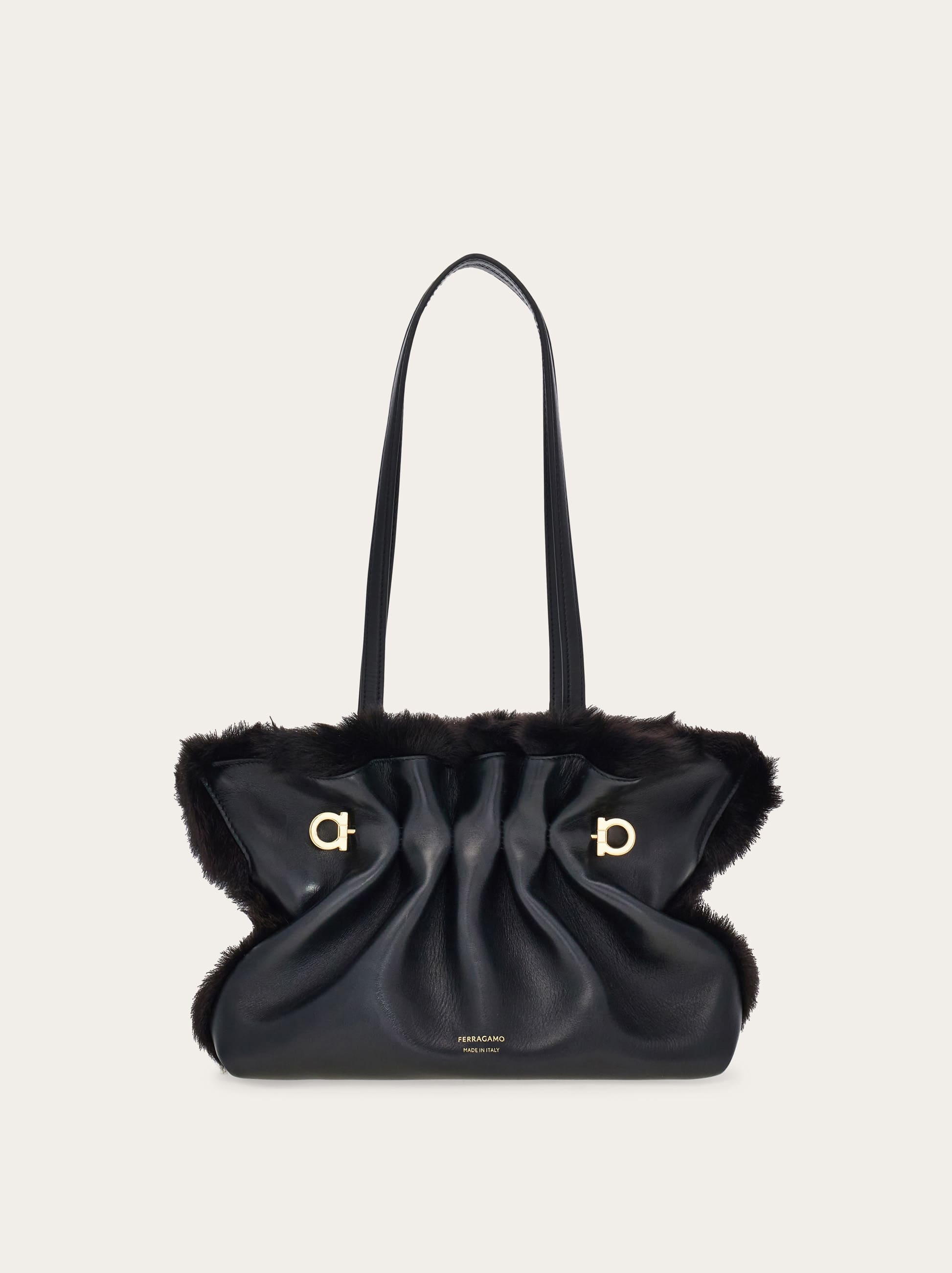 Ferragamo Soft-bag (s) In Black