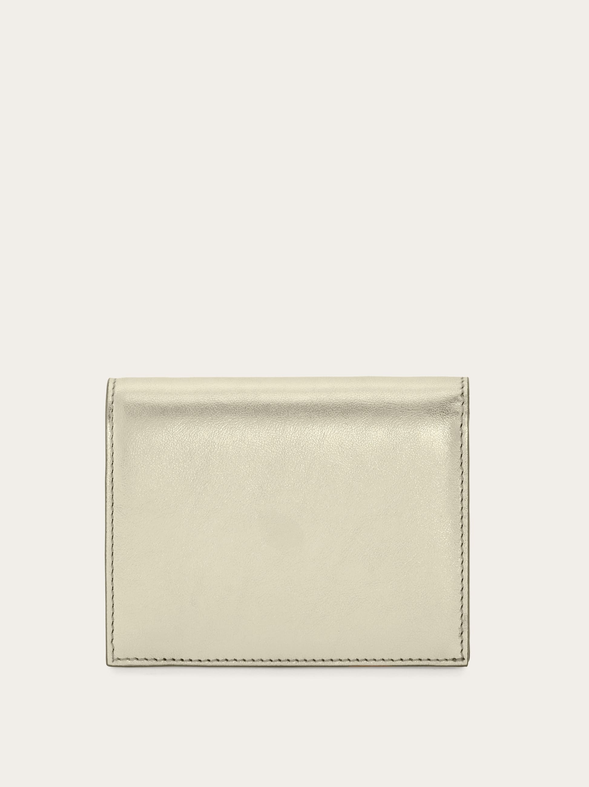  Ferragamo Damen Gancini Portemonnaie Gold 