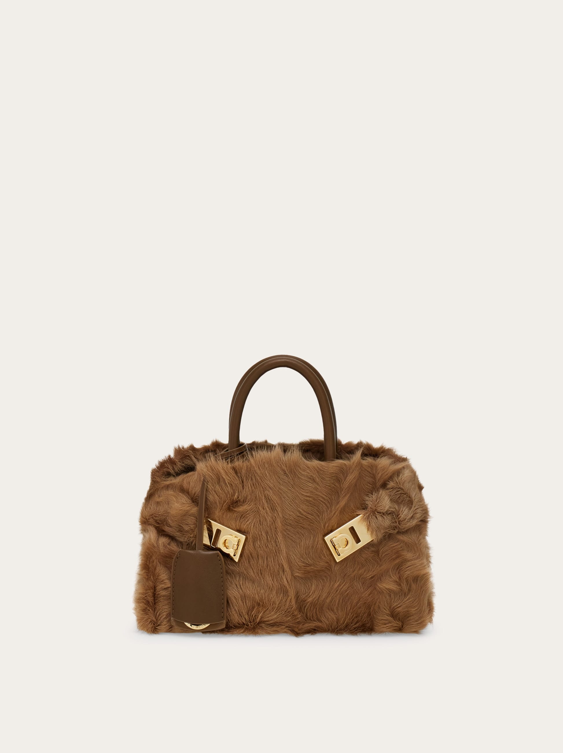 Ferragamo Donna Borsa a mano Hug (XS) Marrone