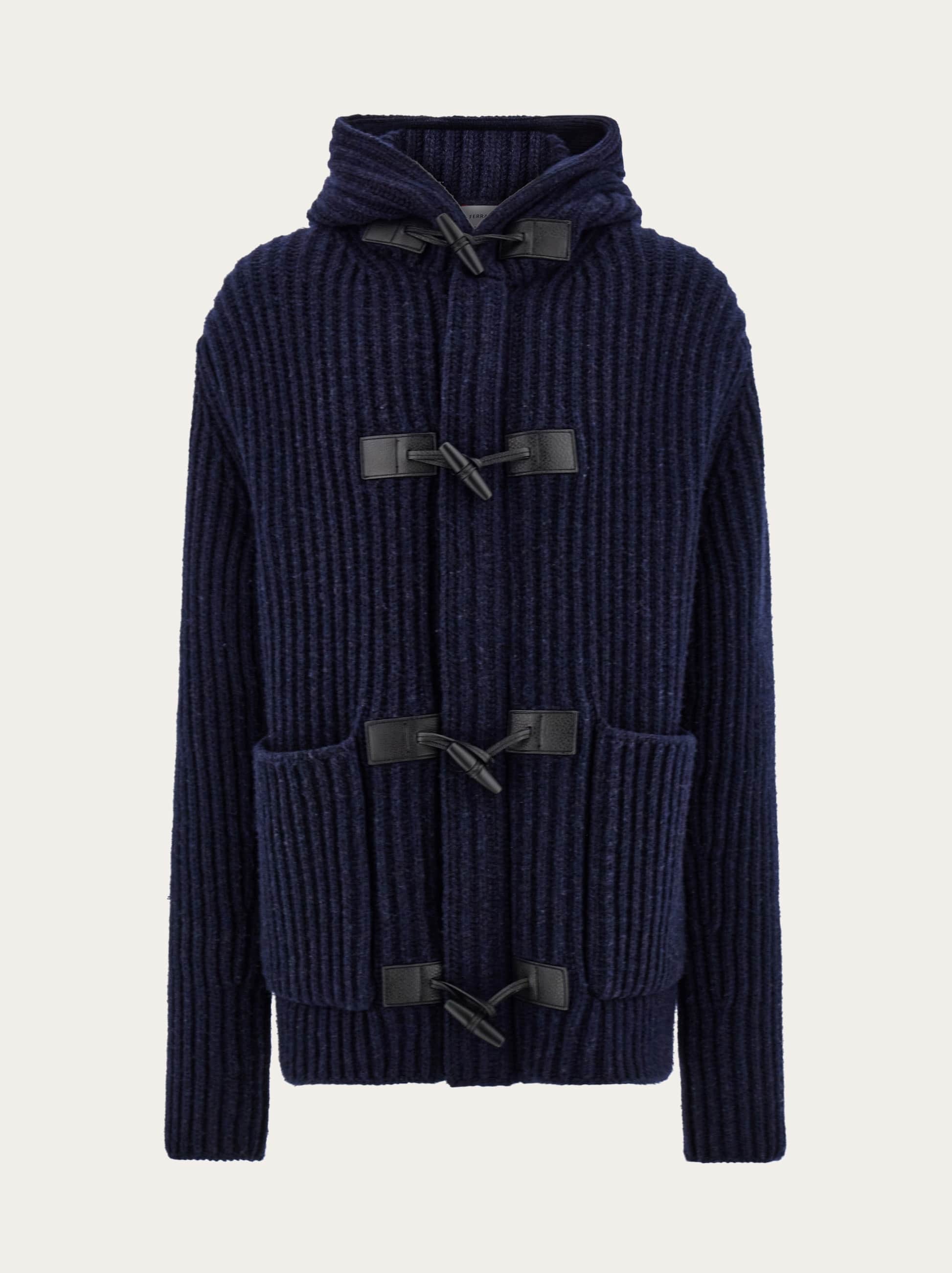 Ferragamo Uomo Montgomery in lana Blu