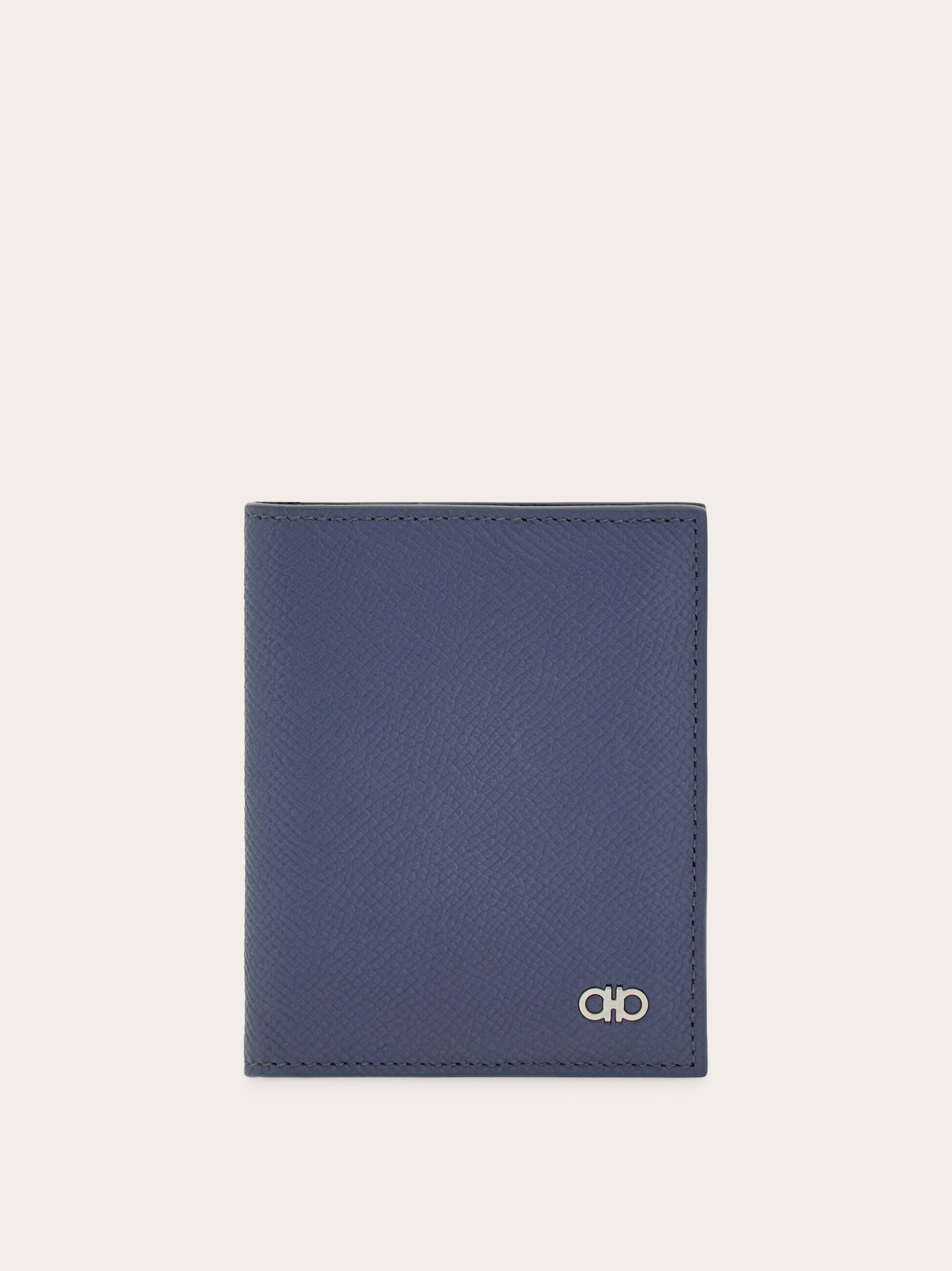 Ferragamo Uomo Porta carte di credito Gancini Grigio