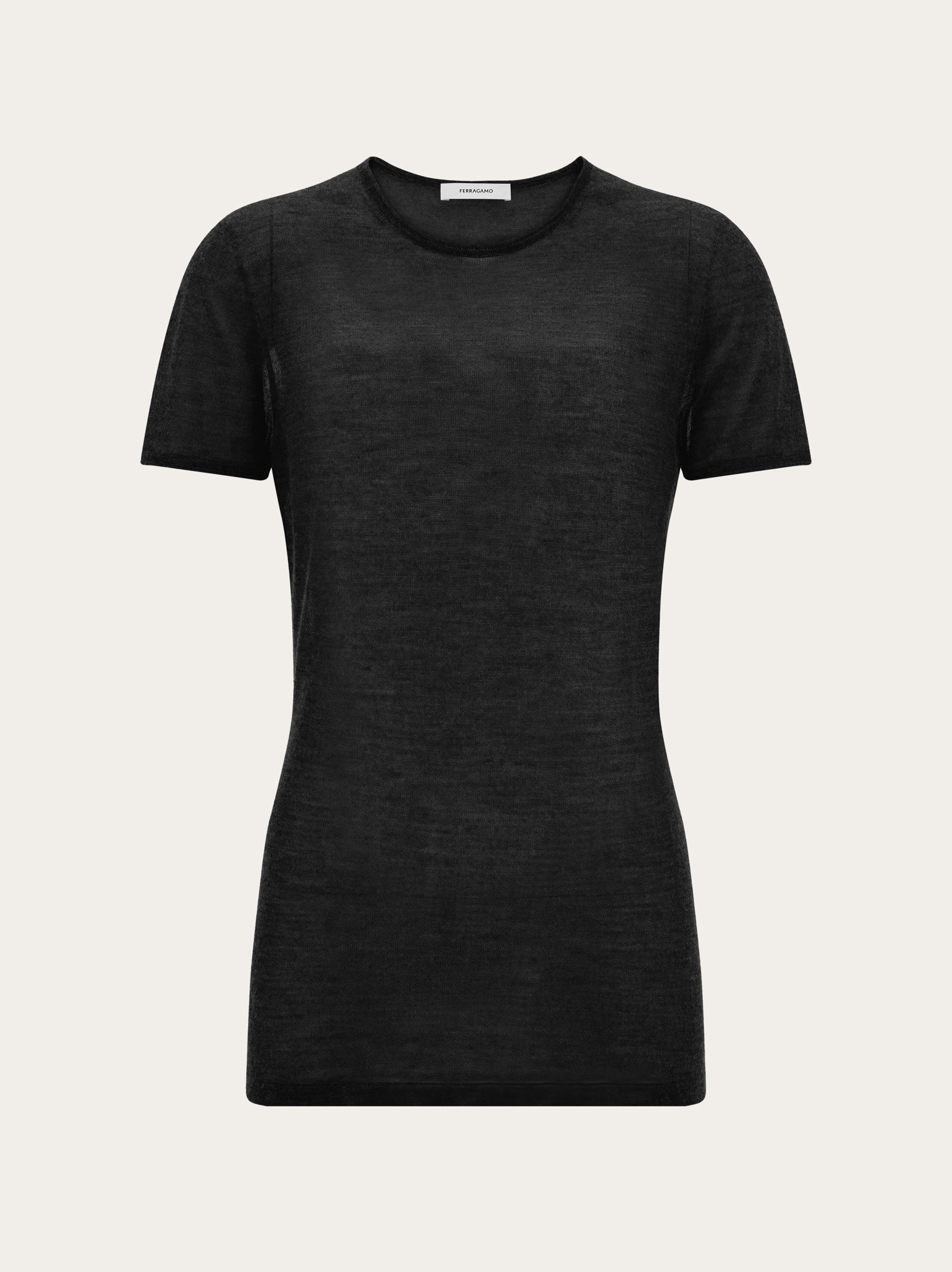 FERRAGAMO KNITTED T-SHIRT
