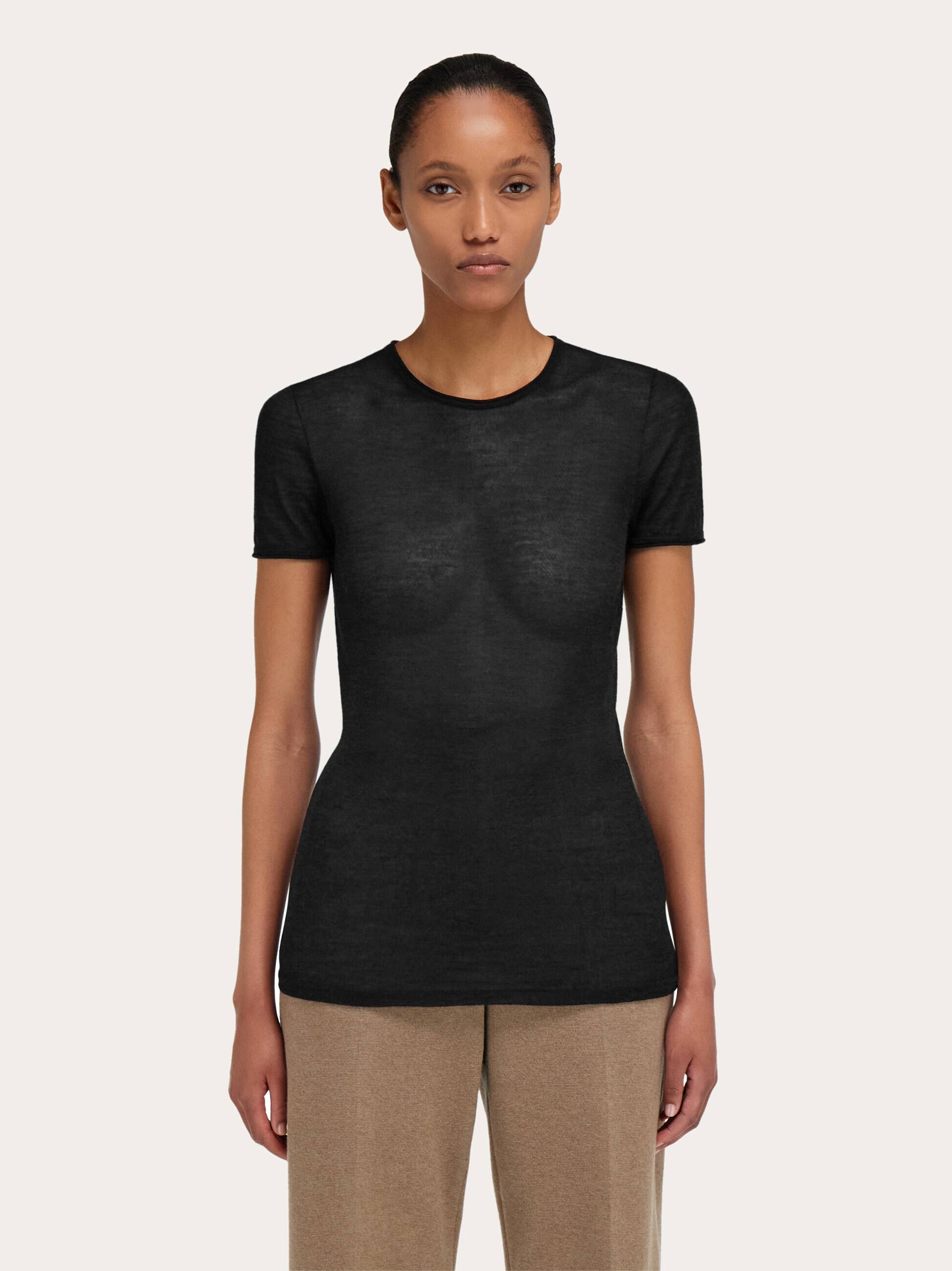 FERRAGAMO KNITTED T-SHIRT