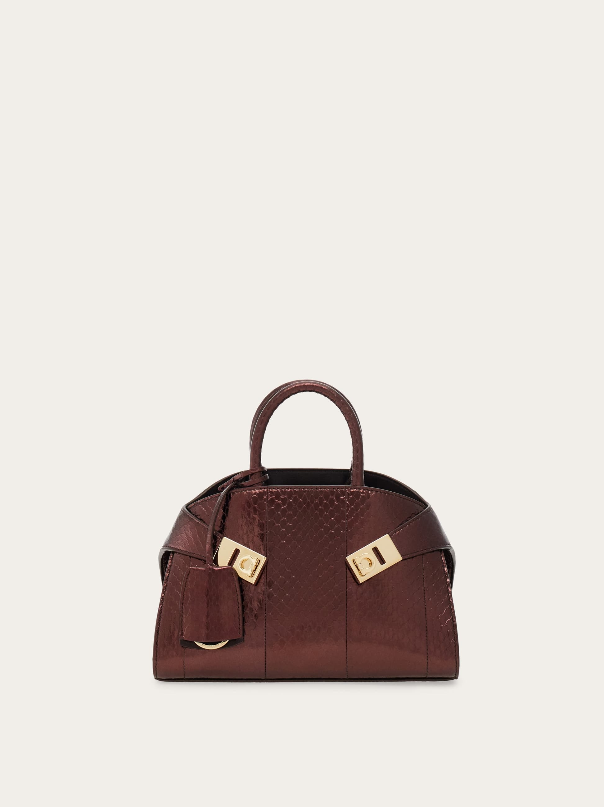 Ferragamo Donna Borsa a mano Hug (XS) Viola