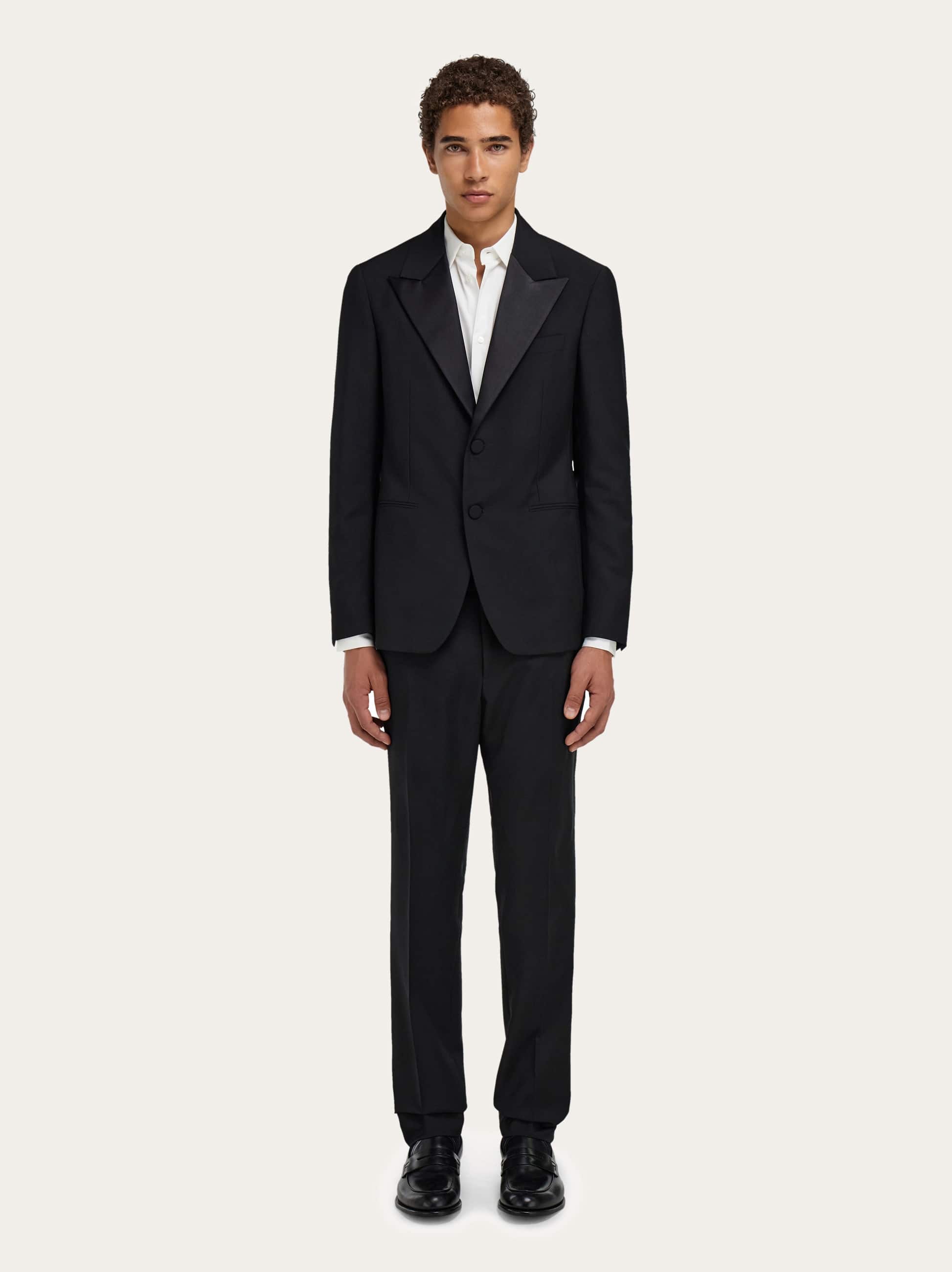 Ferragamo Dress Suit In Black