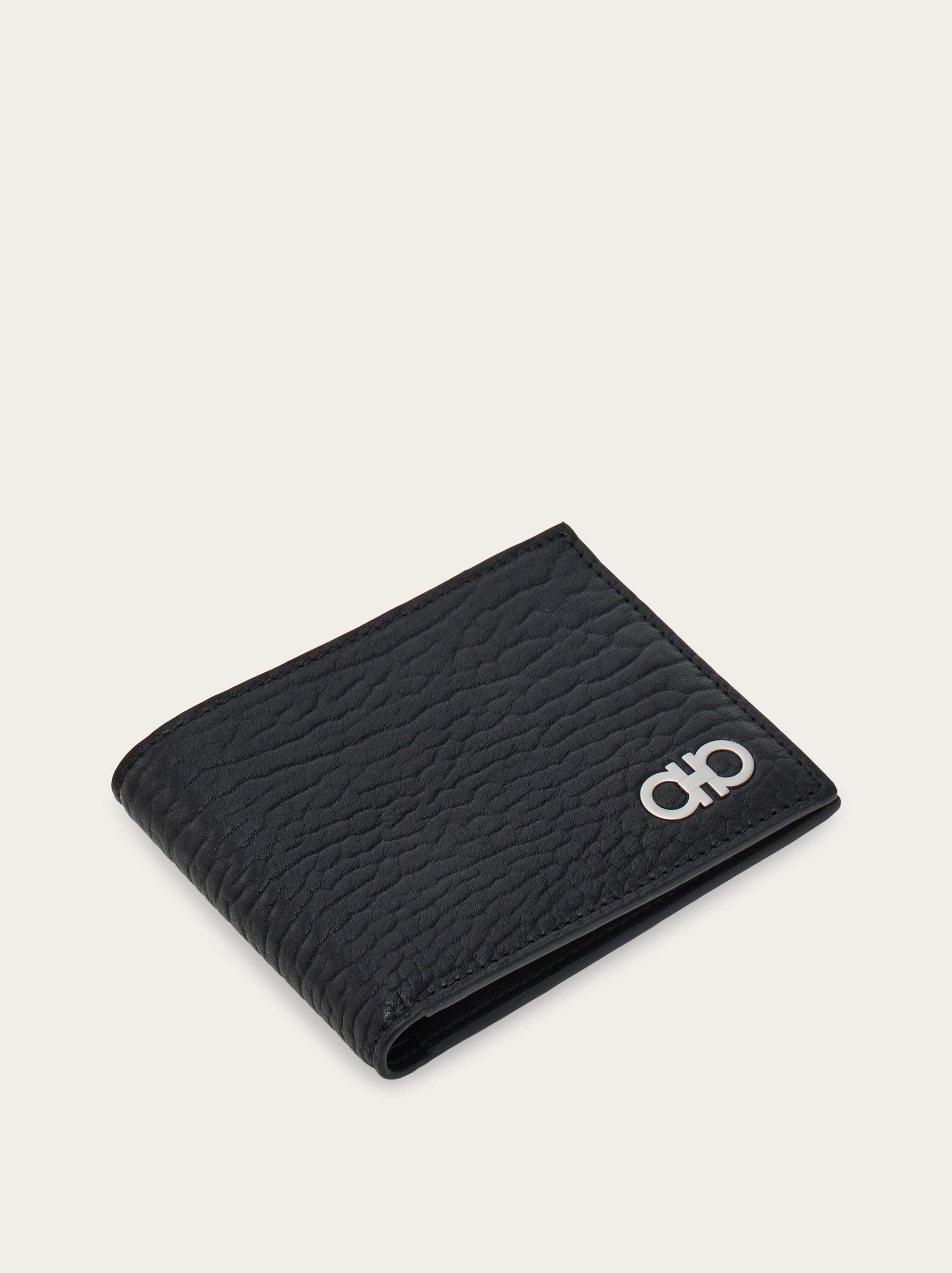Ferragamo Gancini Wallet In Black