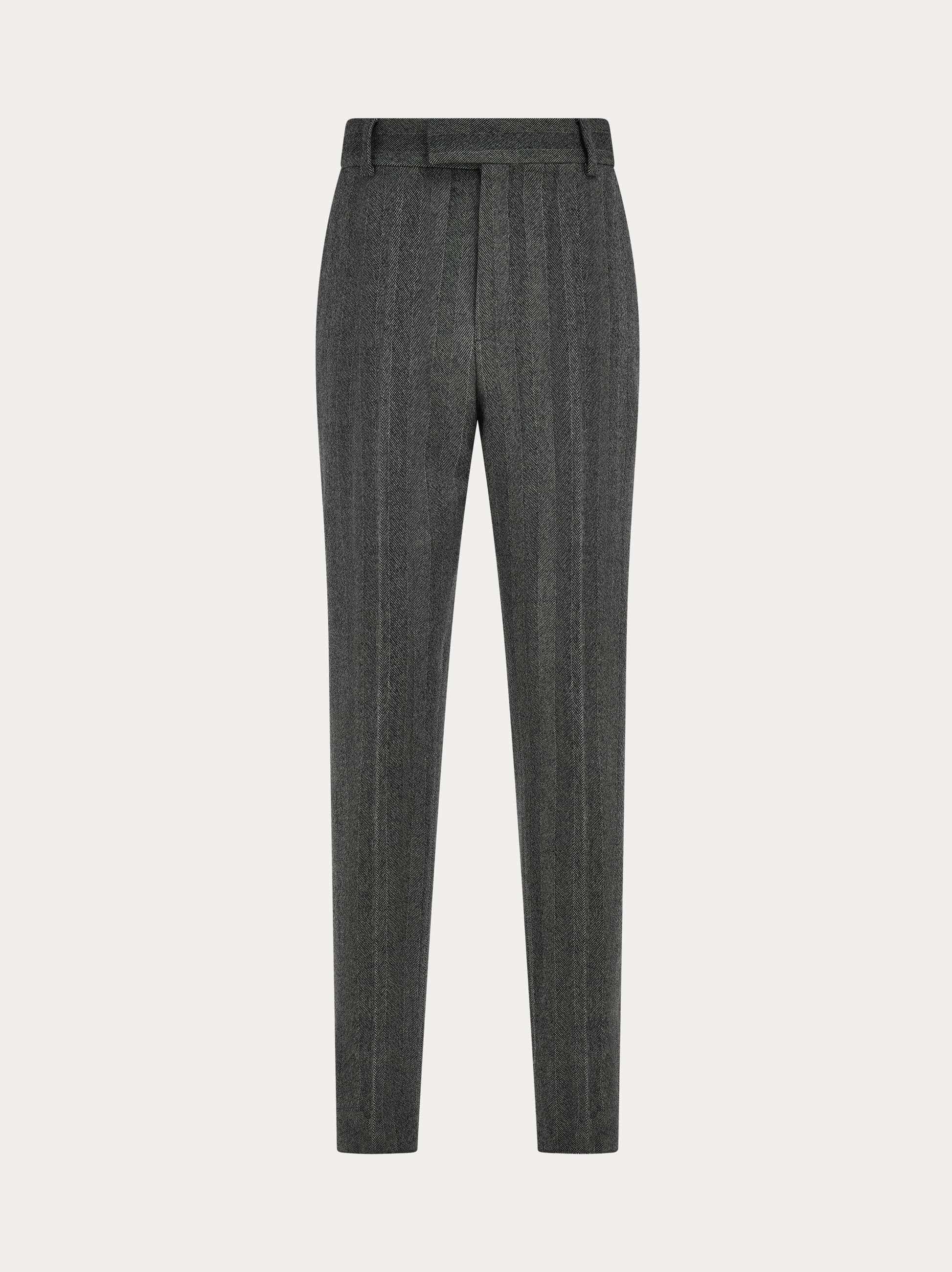 Ferragamo Uomo Pantalone sartoriale Nero