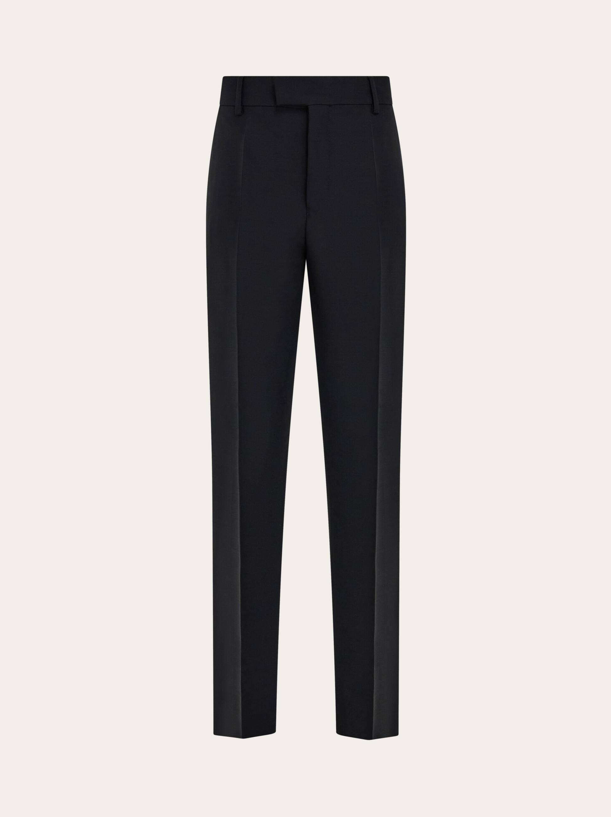 Ferragamo Uomo Pantalone sartoriale Nero
