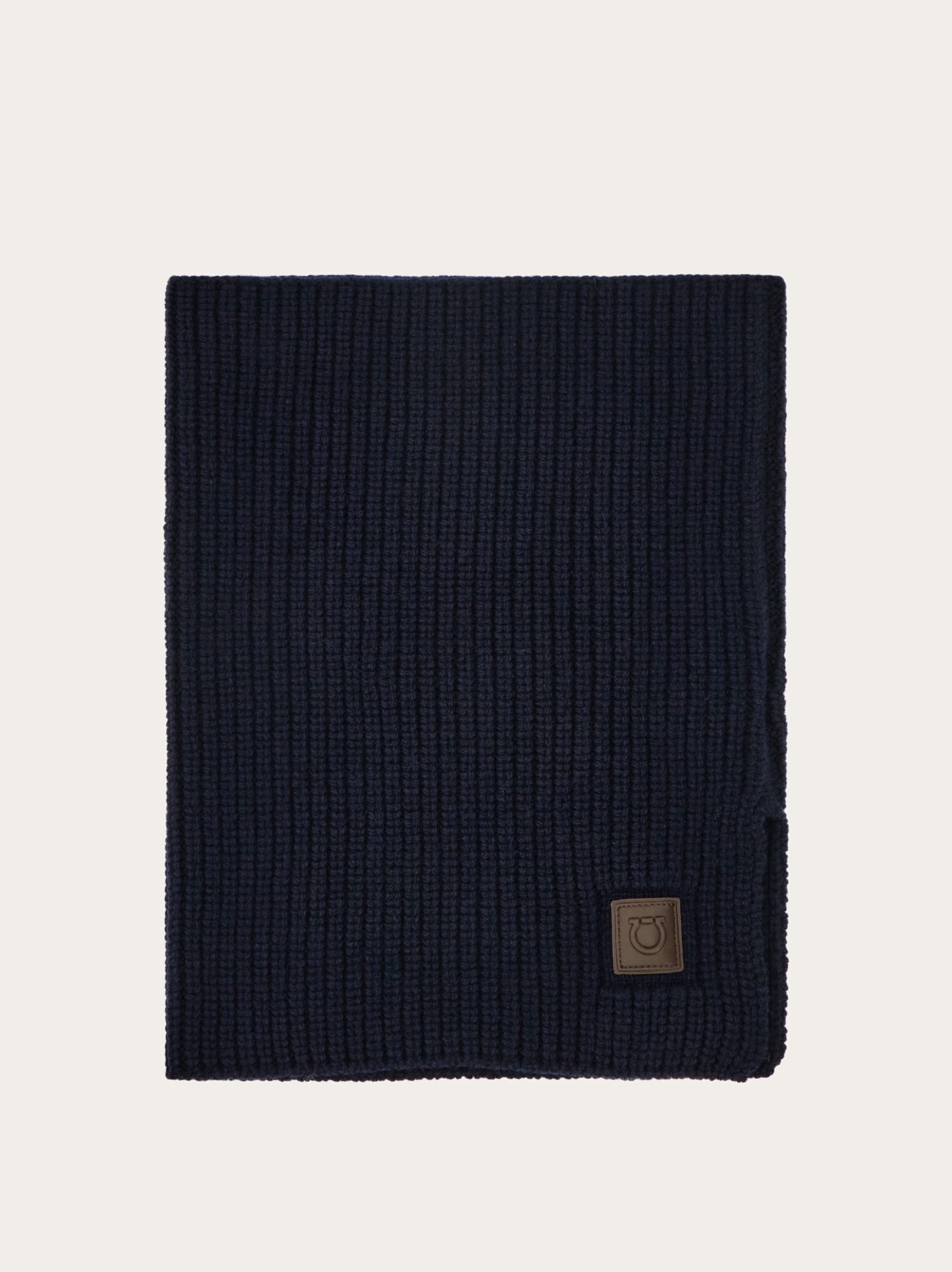 Ferragamo Uomo Collo in misto cashmere Blu