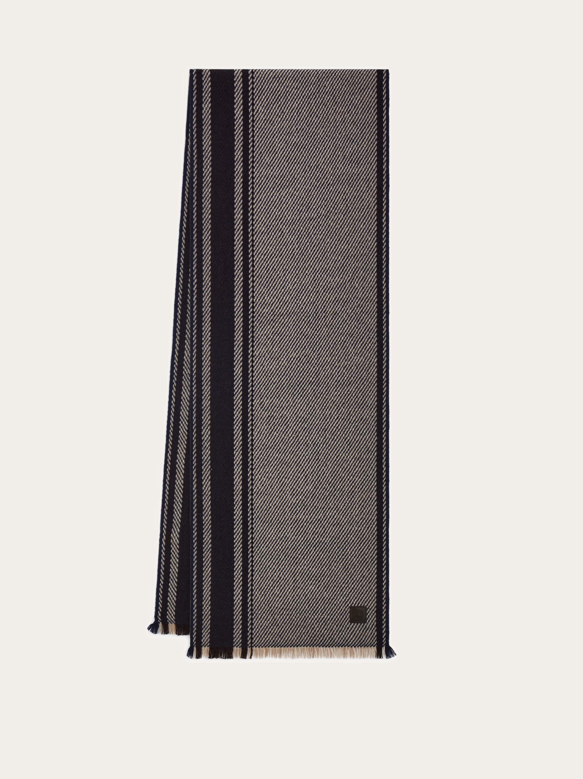 Ferragamo Men Cashmere scarf Beige