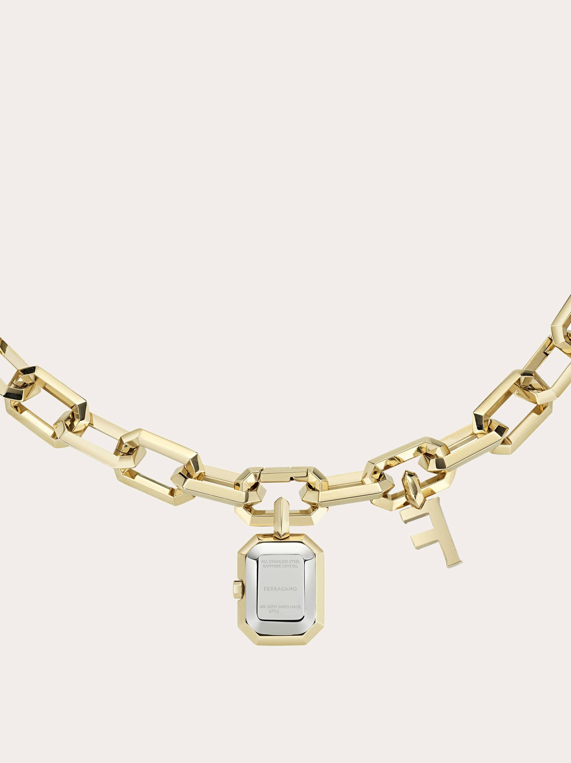  Ferragamo Damen Ferragamo Charm Uhr Gold 