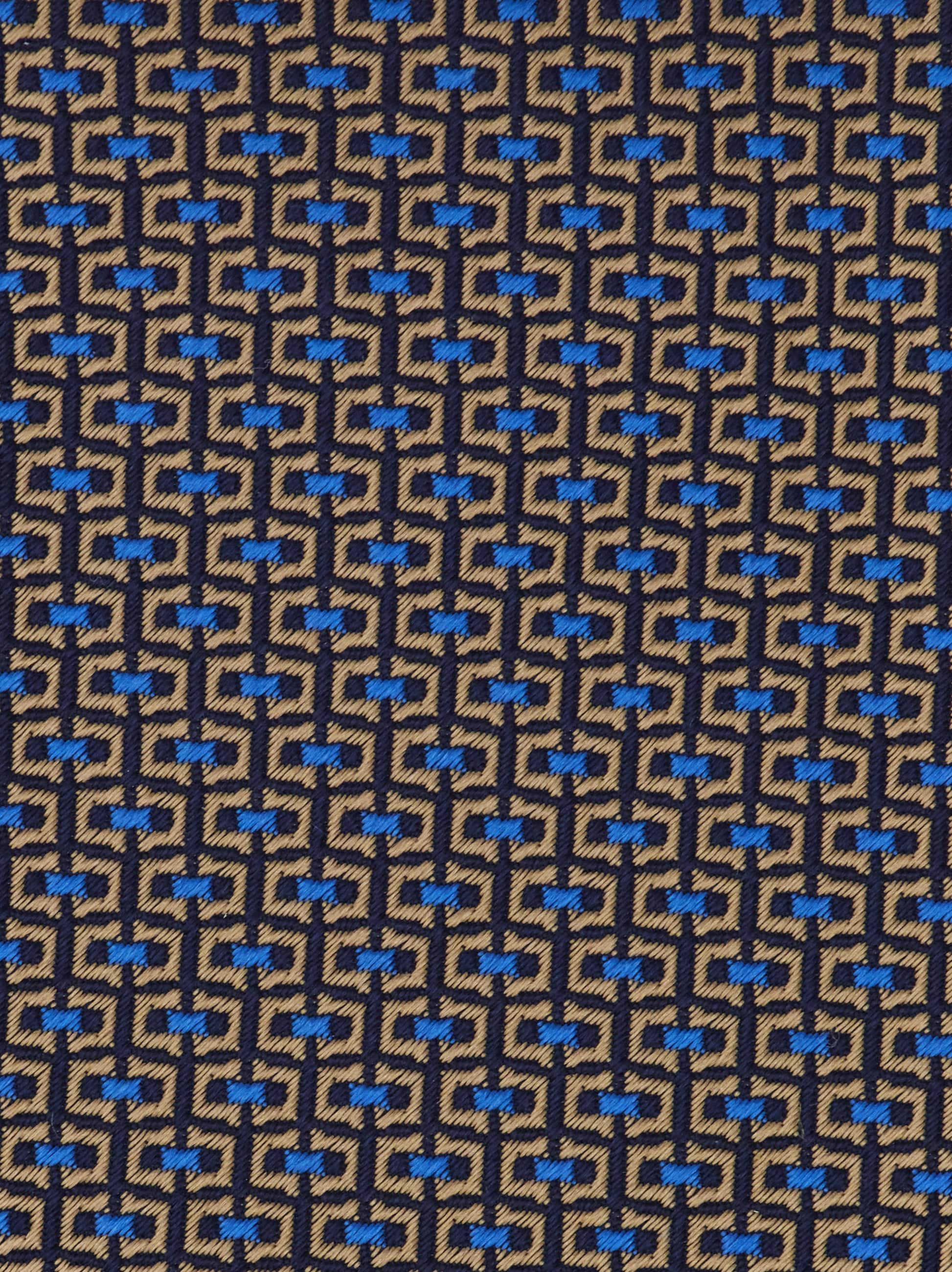  Ferragamo Herren Jacquard-krawatte Mit Gancini Gold 