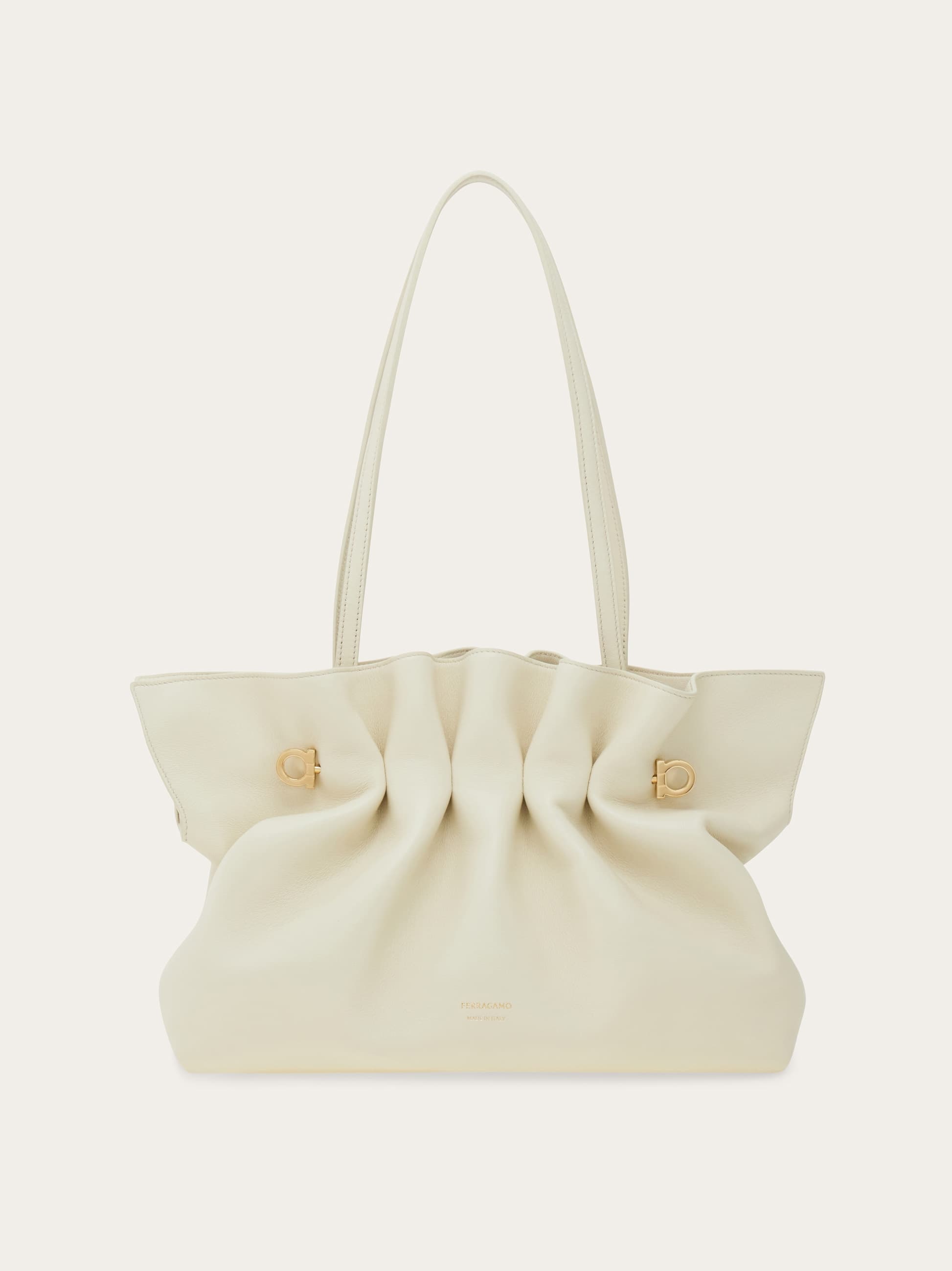 Ferragamo Soft-bag (m) In Neutral