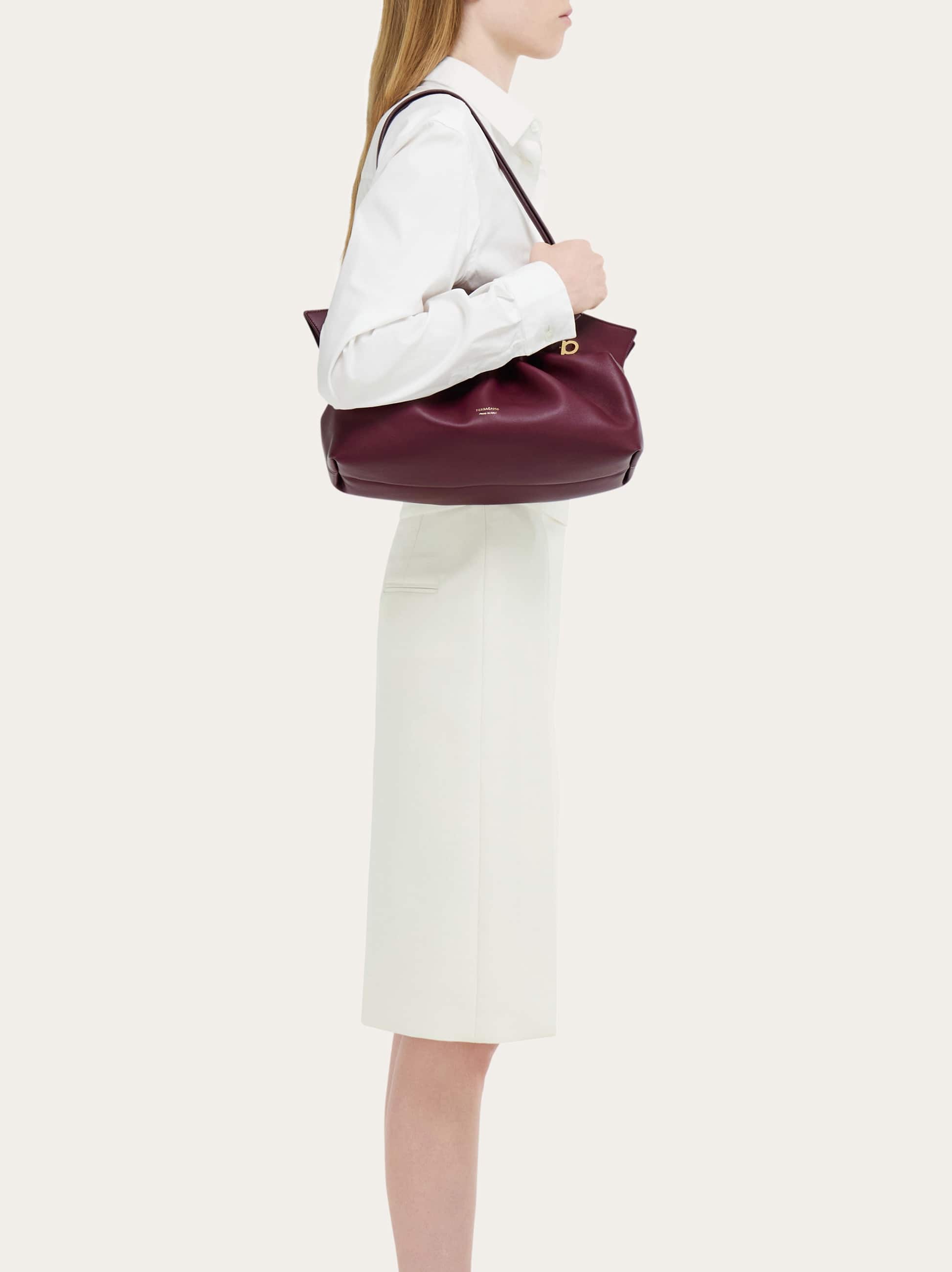  Ferragamo Damen Ferragamo Soft-bag (m) Violett 