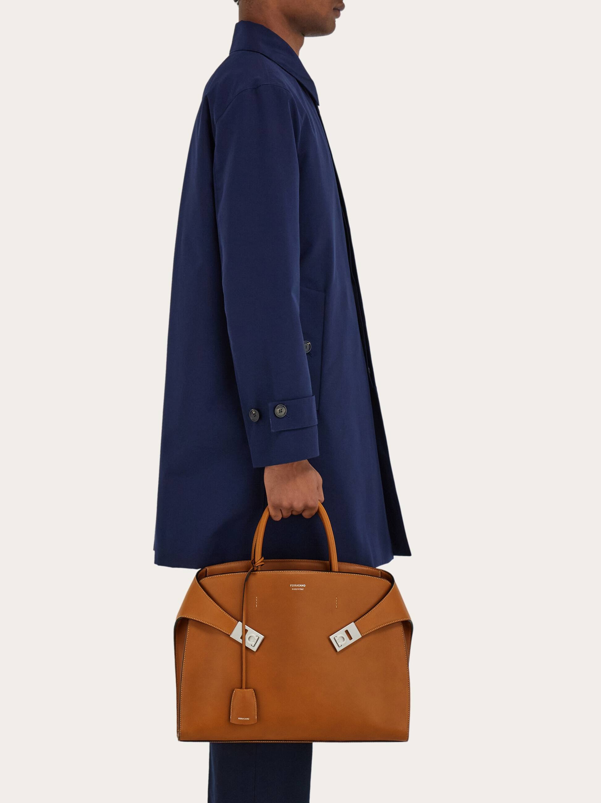  Ferragamo Herren Hug Aktentasche Braun 