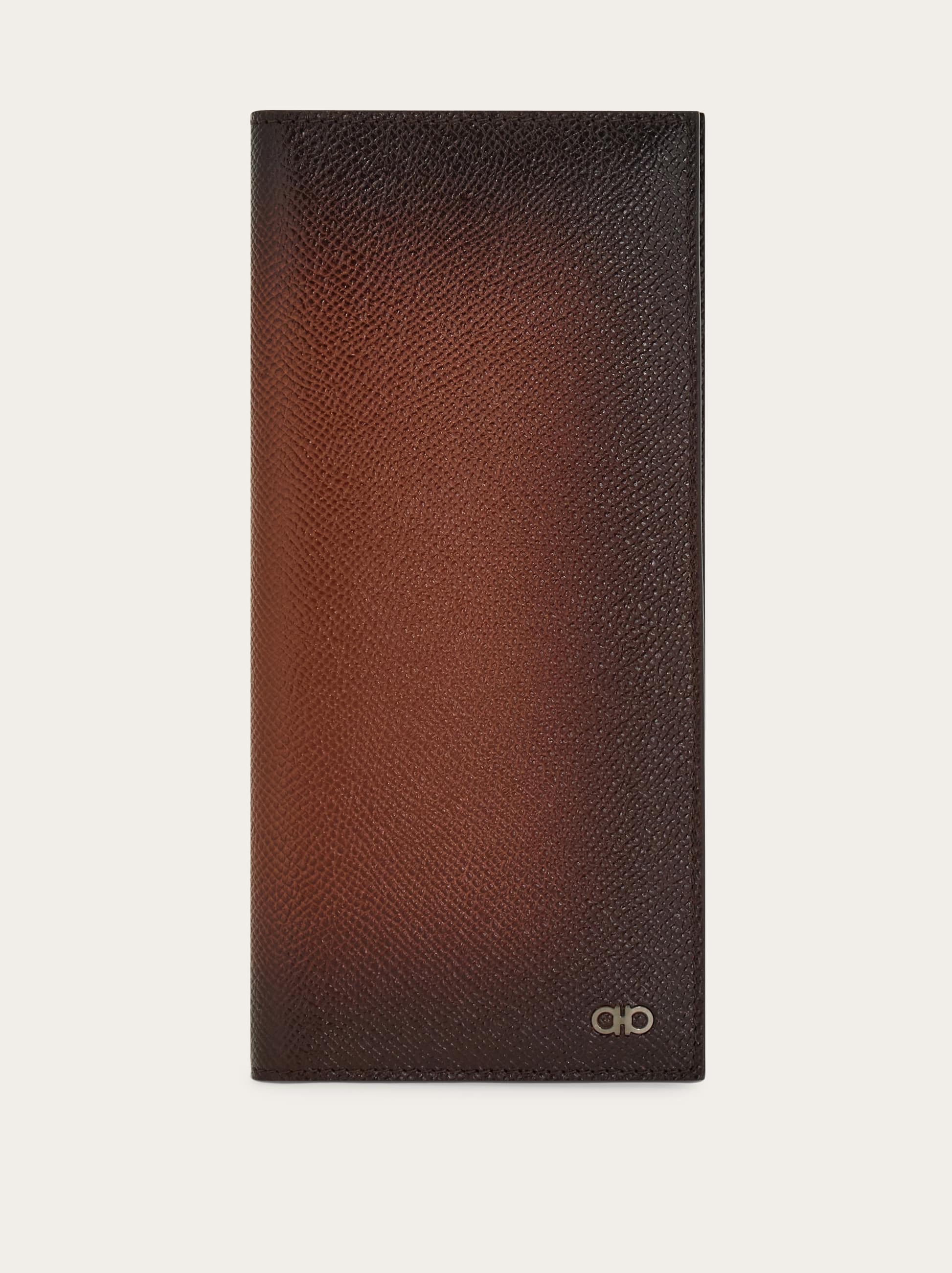 Ferragamo Uomo Portafoglio organizer Gancini Marrone