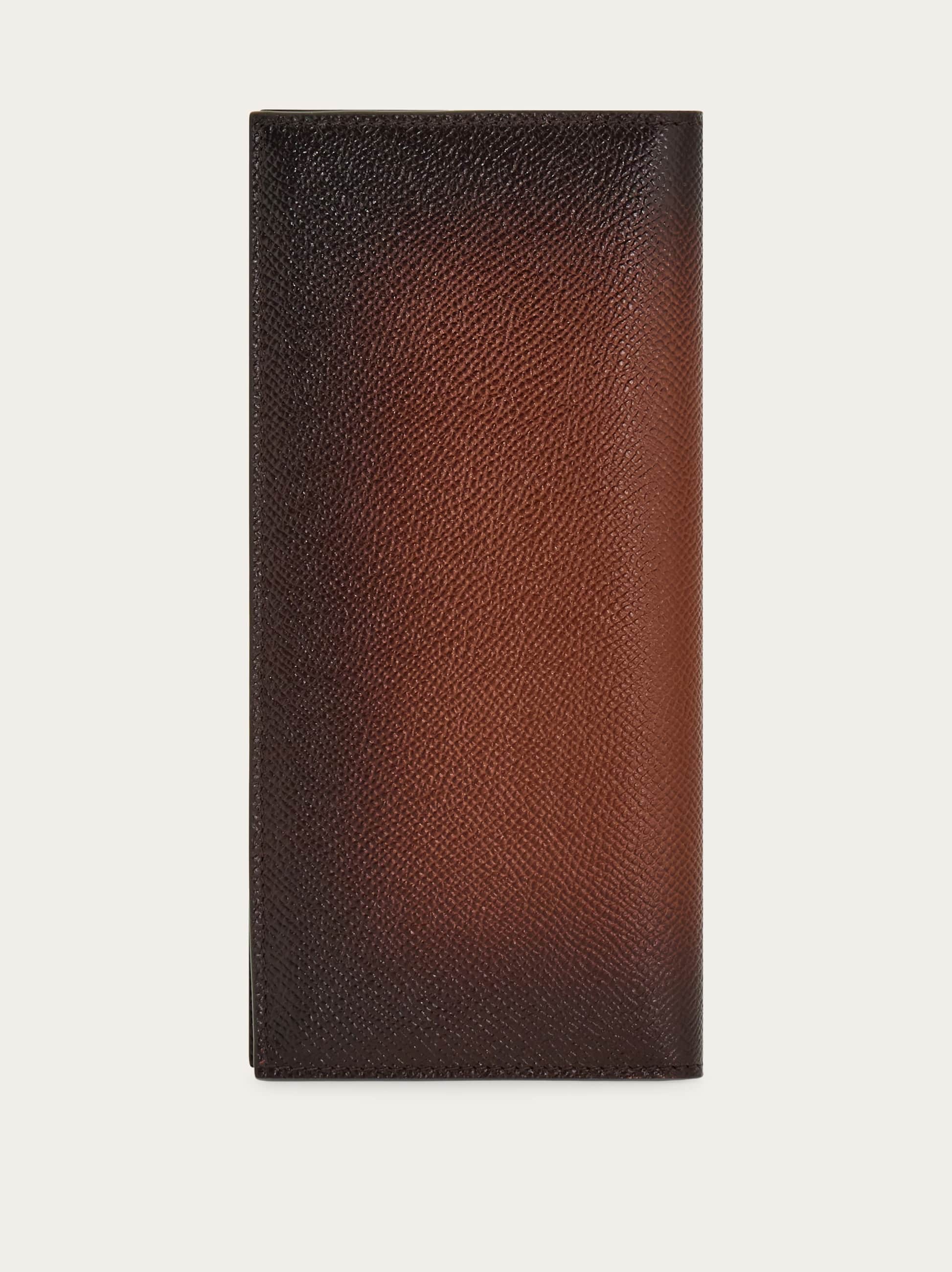  Ferragamo Herren Gancini Organizer-brieftasche Braun 