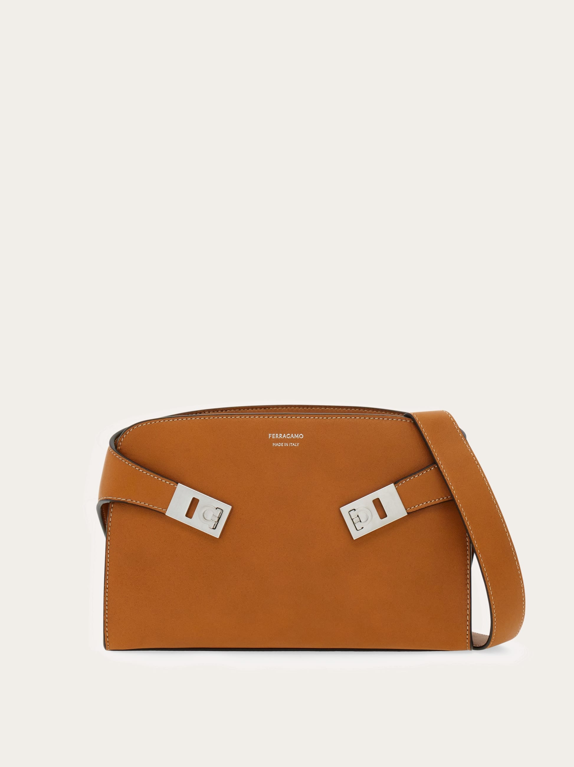 Ferragamo Uomo Borsa messenger Hug Marrone