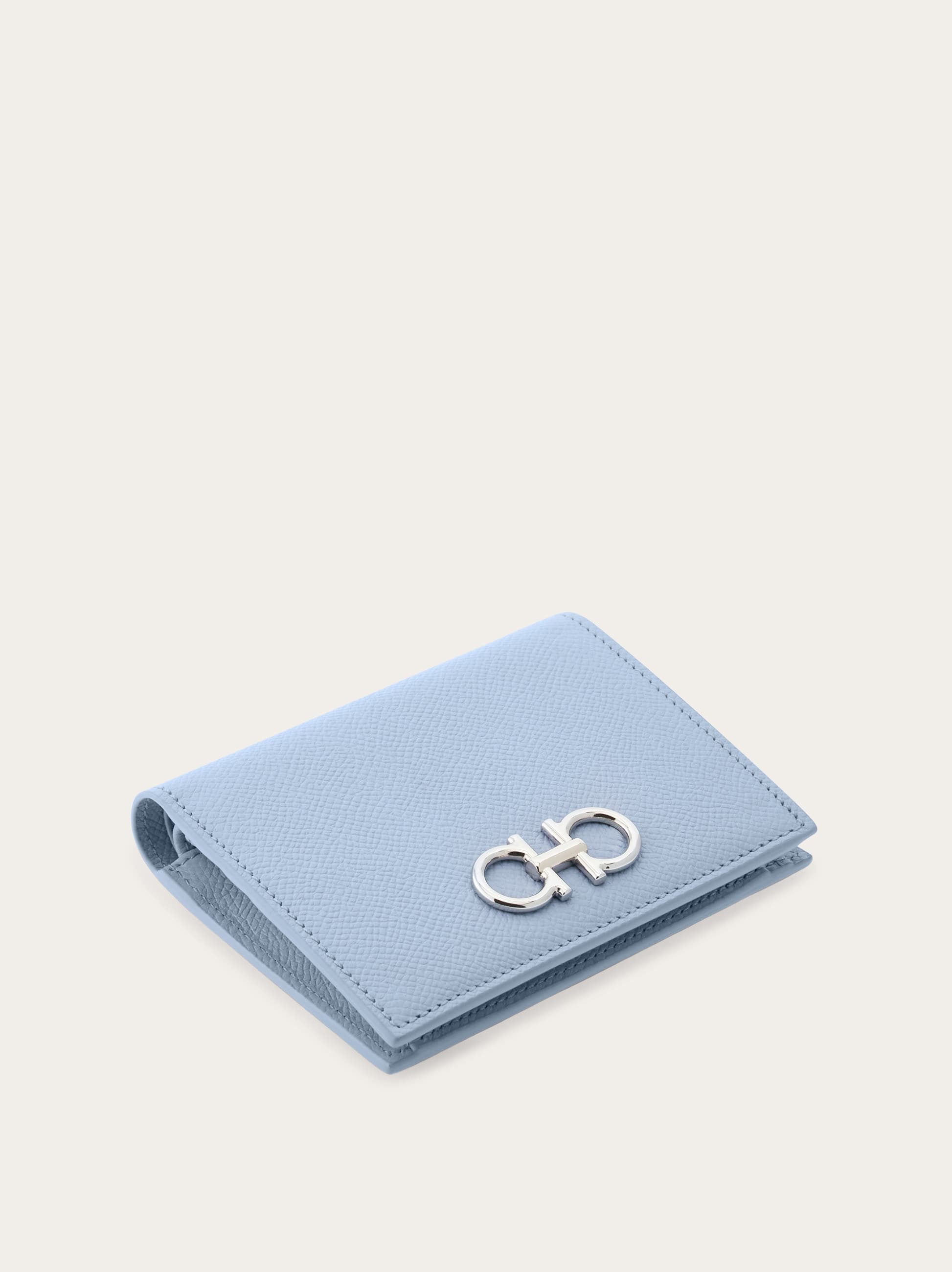  Ferragamo Damen Gancini Portemonnaie Blau 