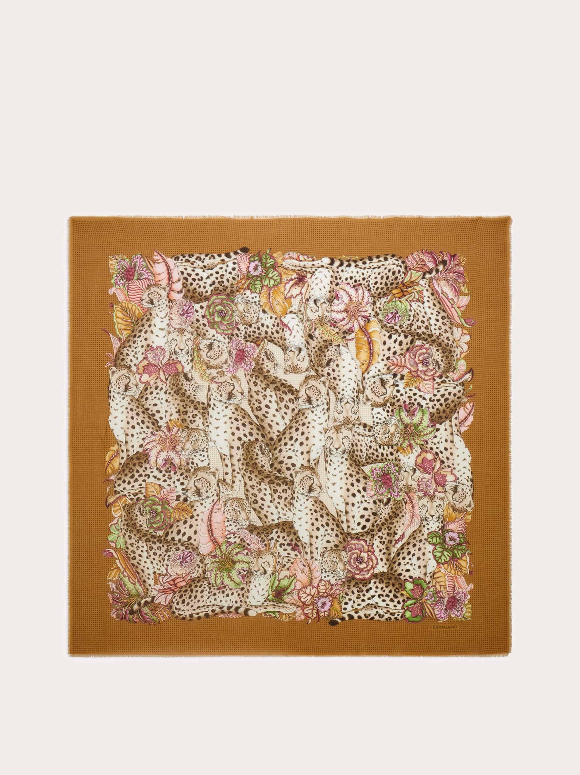 Ferragamo Donna Scialle in cashmere Beige