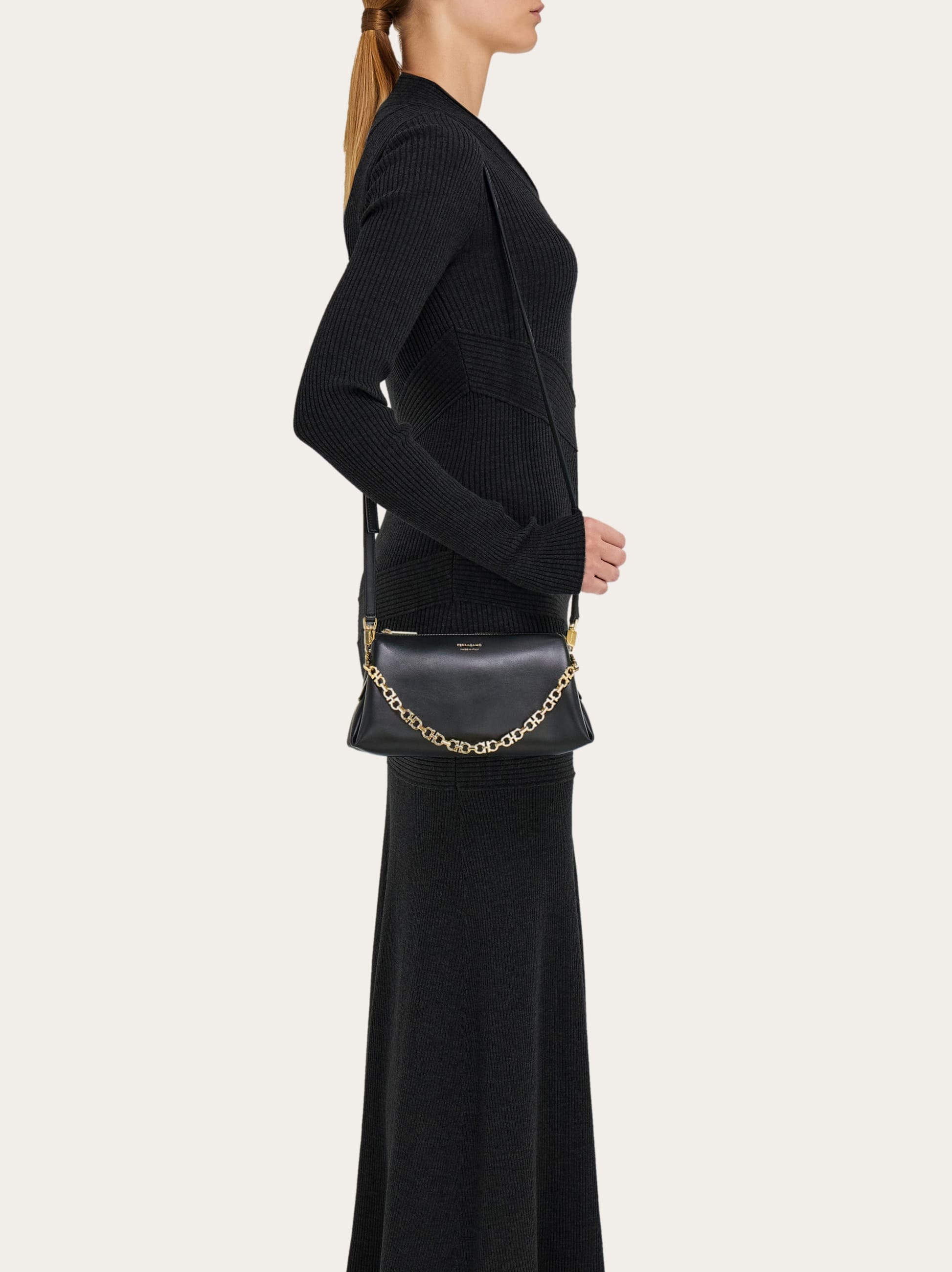 Ferragamo Mini Bag In Black