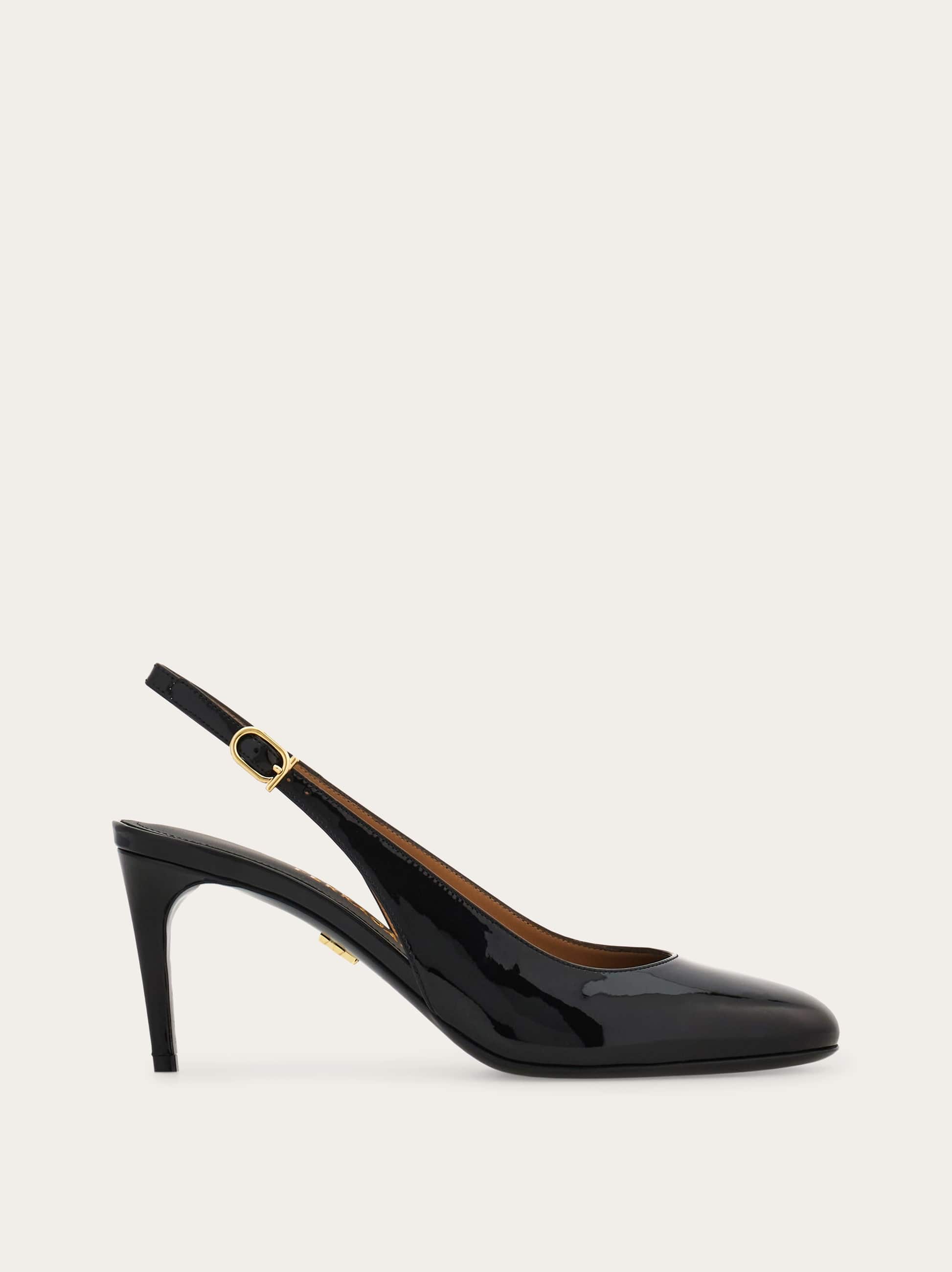 Ferragamo Donna Slingback Nero Taglia 35.5