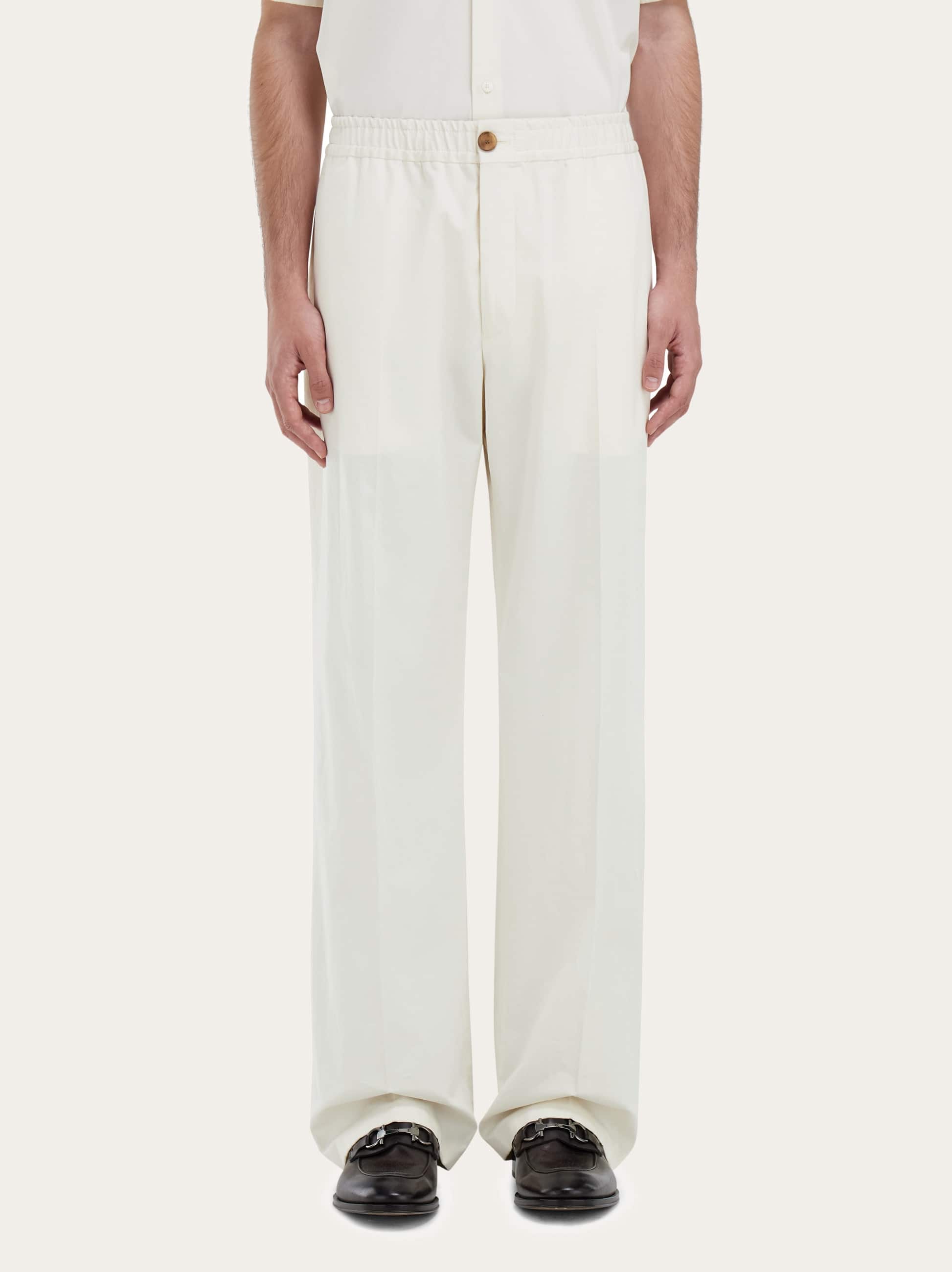  Ferragamo Herren Jogginghose Weiß 