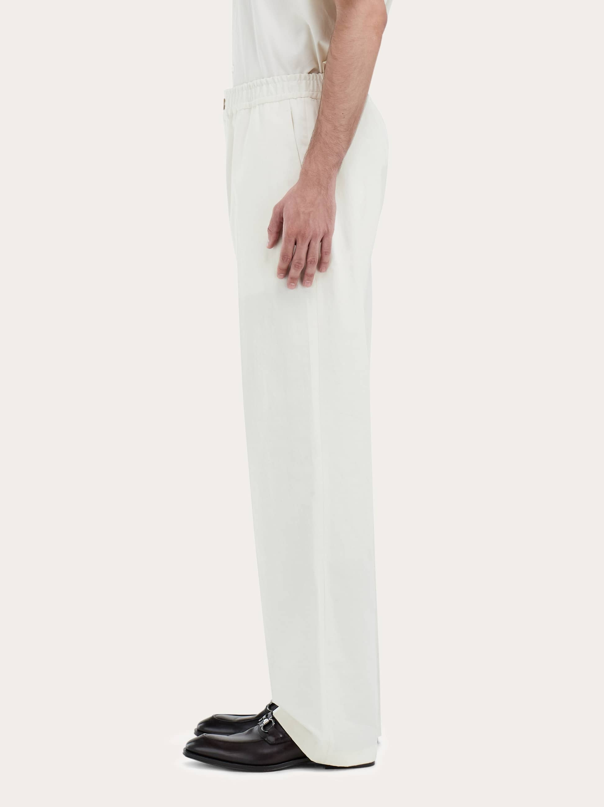  Ferragamo Herren Jogginghose Weiß 