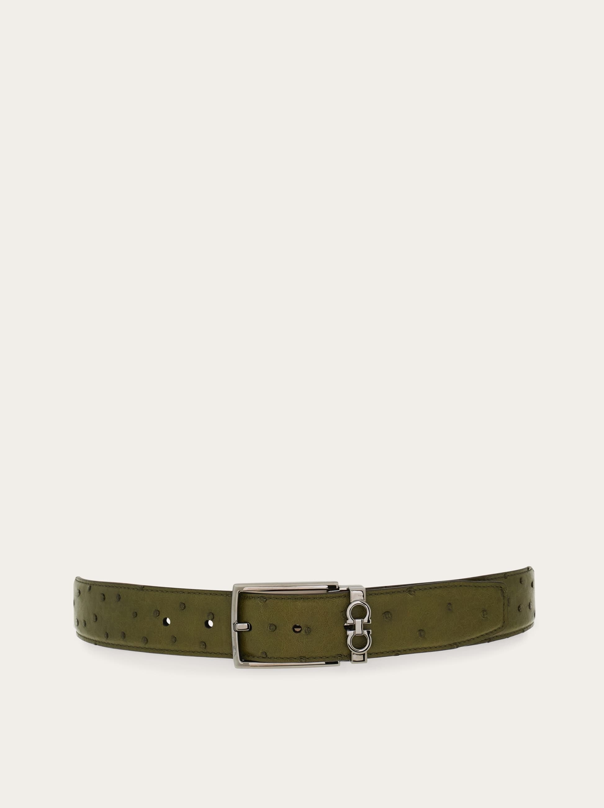 Ferragamo Adjustable Belt In Brown