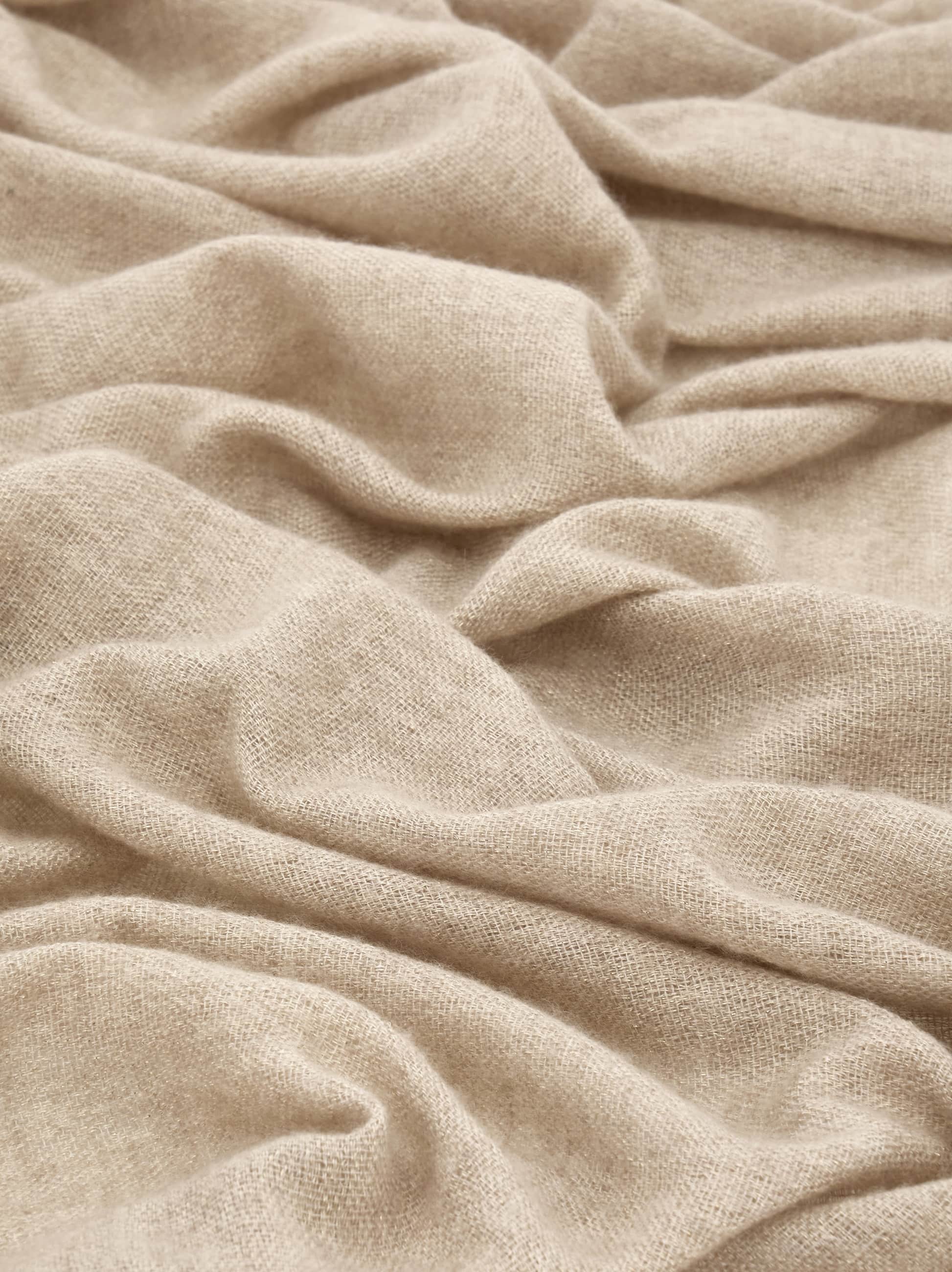 Ferragamo Stole With Lurex Thread In Neutral