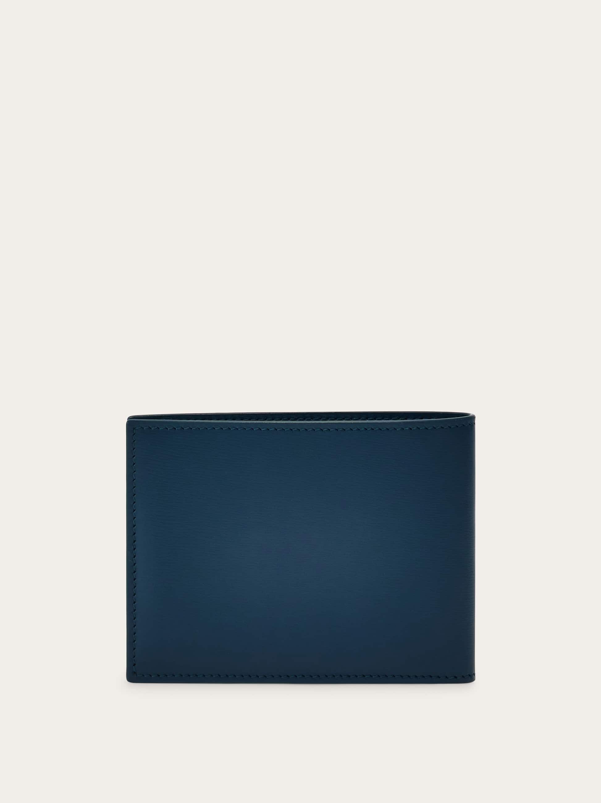  Ferragamo Herren Klassische Brieftasche Blau 