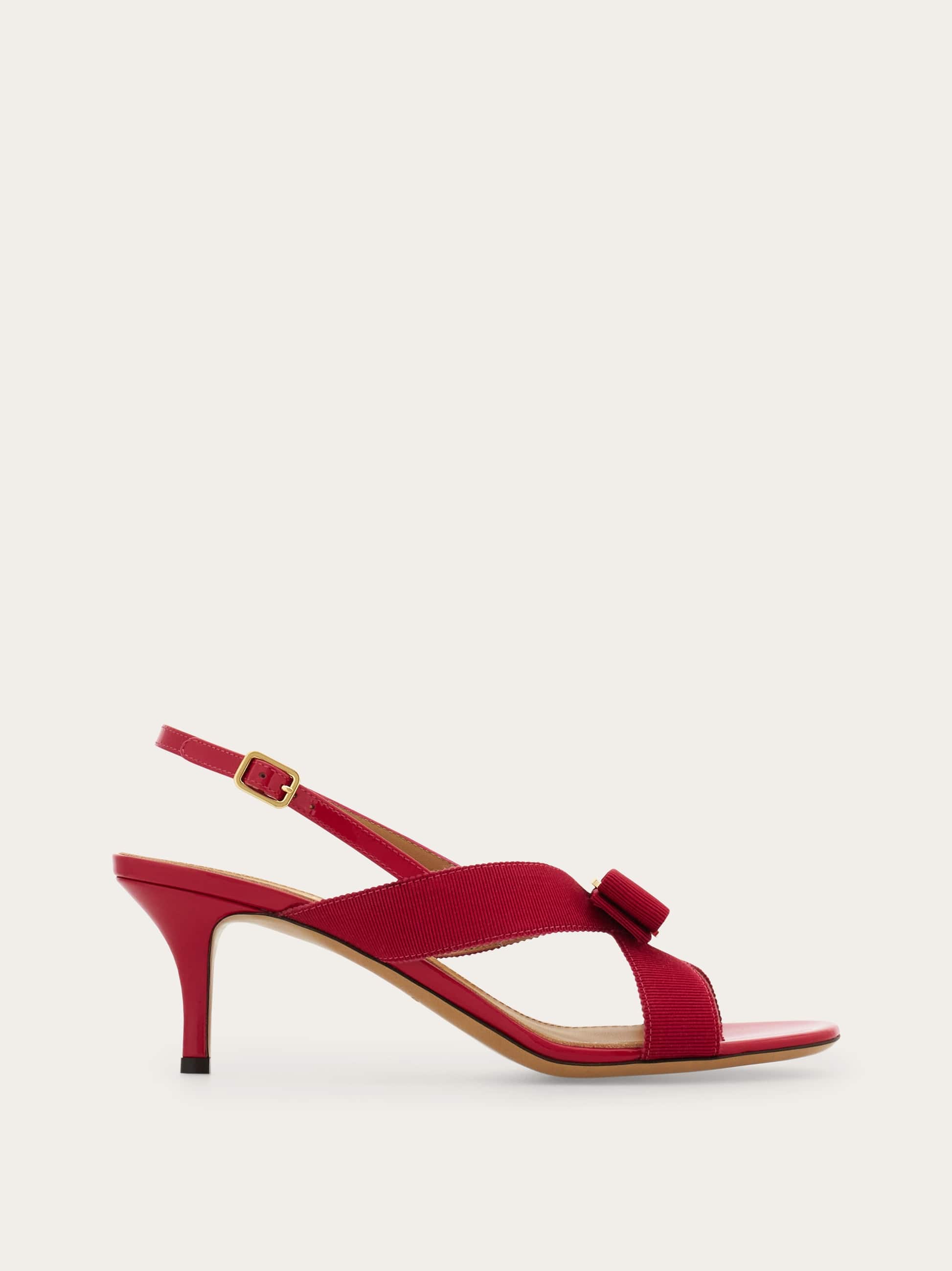 Ferragamo Donna Sandalo fiocco Vara Rosa Taglia 39