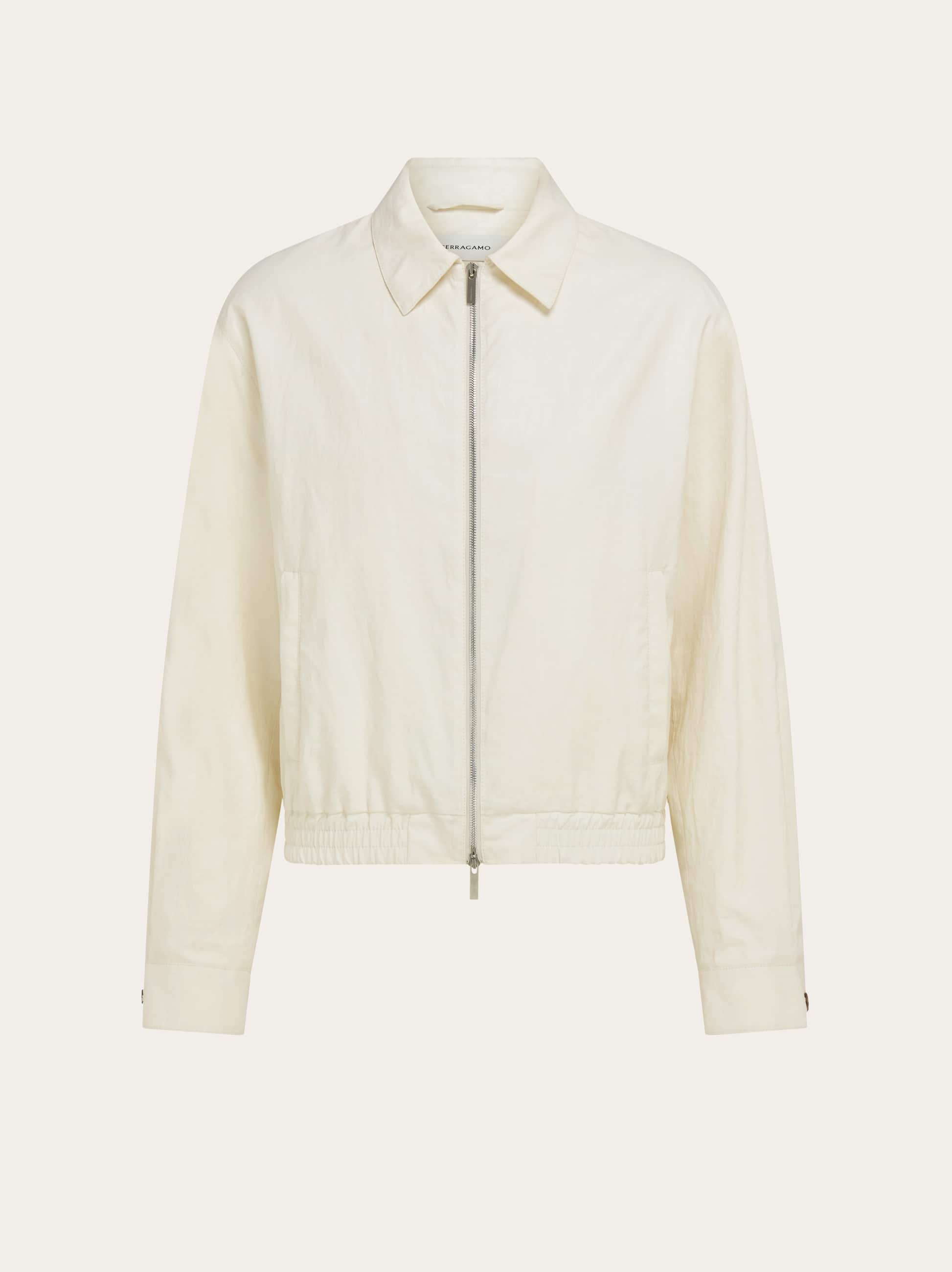 Ferragamo Uomo Blouson leggero Bianco