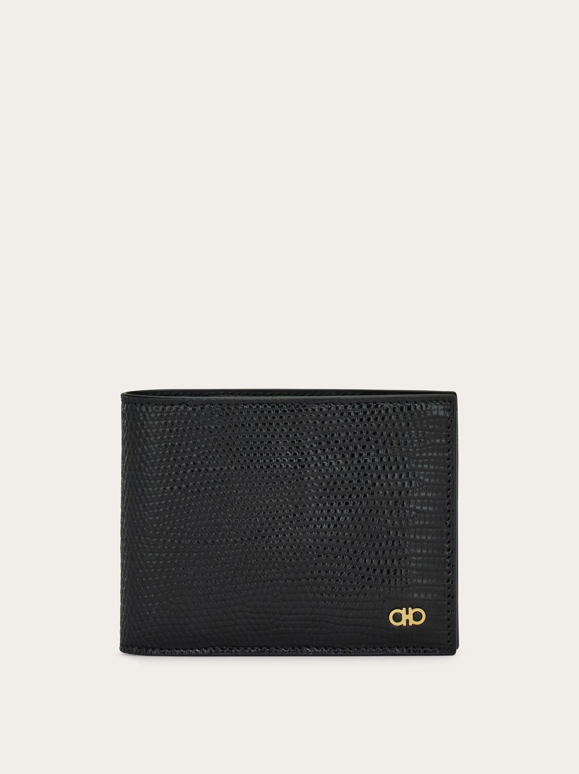 Ferragamo Gancini Wallet In Black